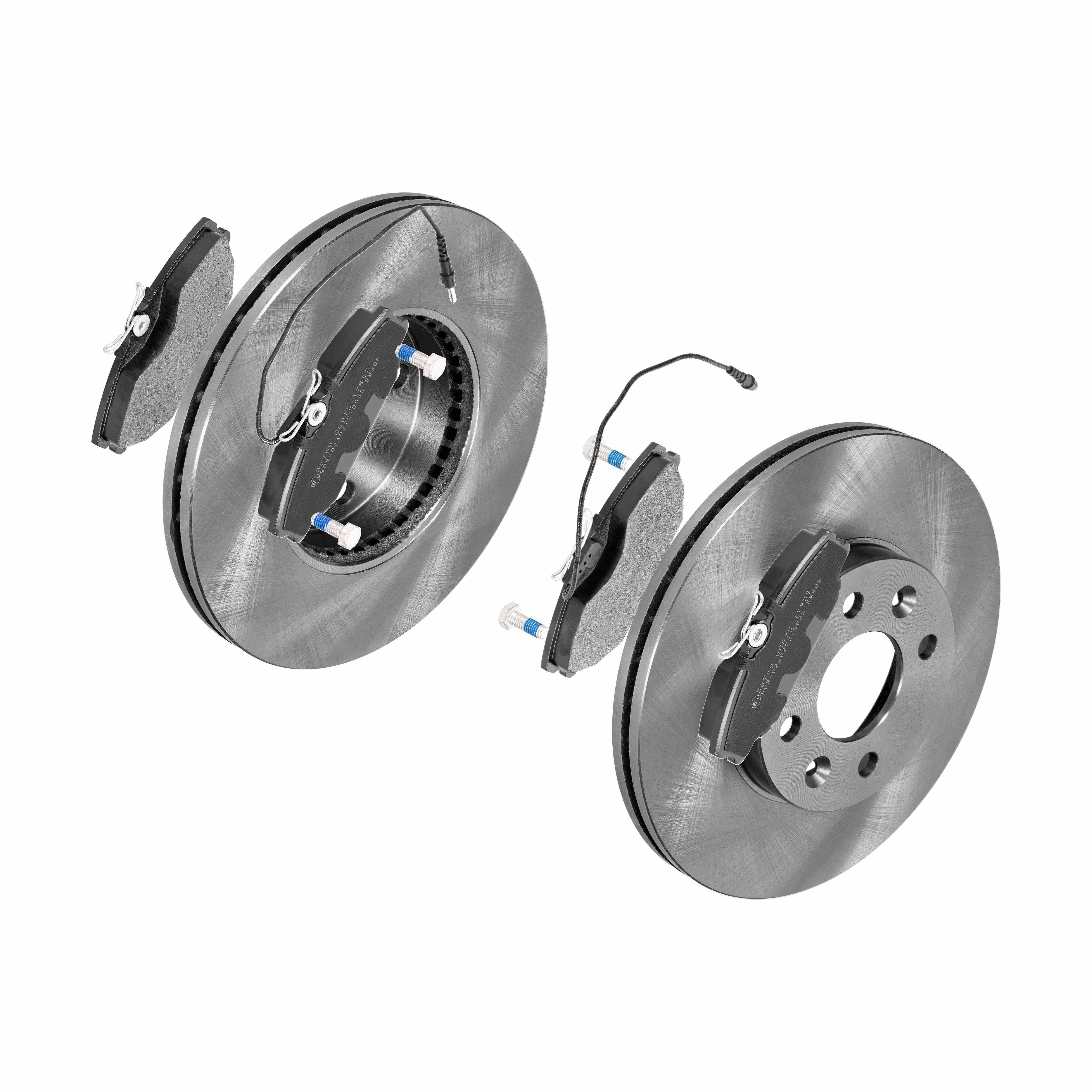 F.BECKER Bremsesæt, skivebremser 13810357 foraksel ventileret 262mm 22mm for RENAULT