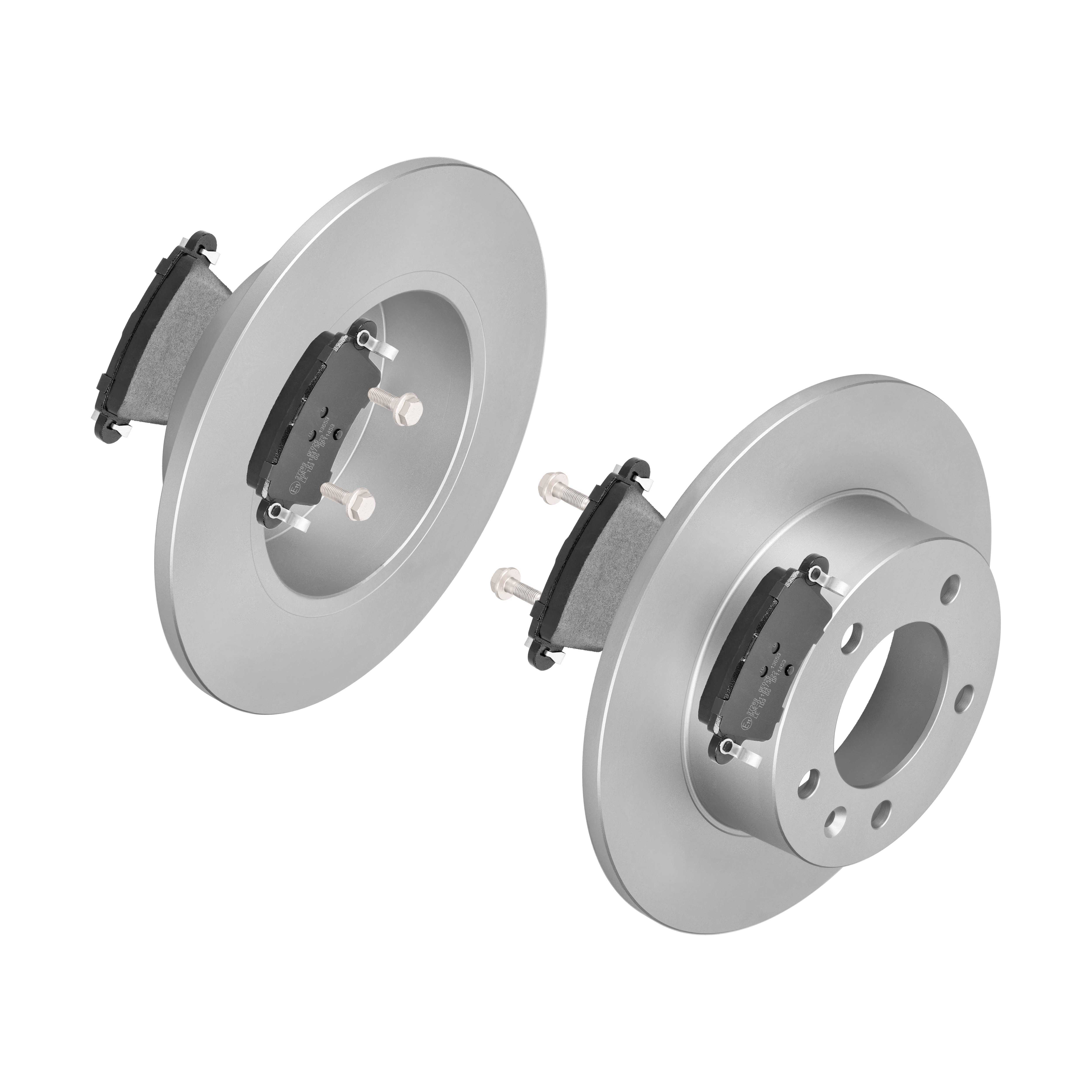 F.BECKER Bremsesæt, skivebremser 13810385 bagaksel fuld 305mm 12mm for OPEL NISSAN RENAULT