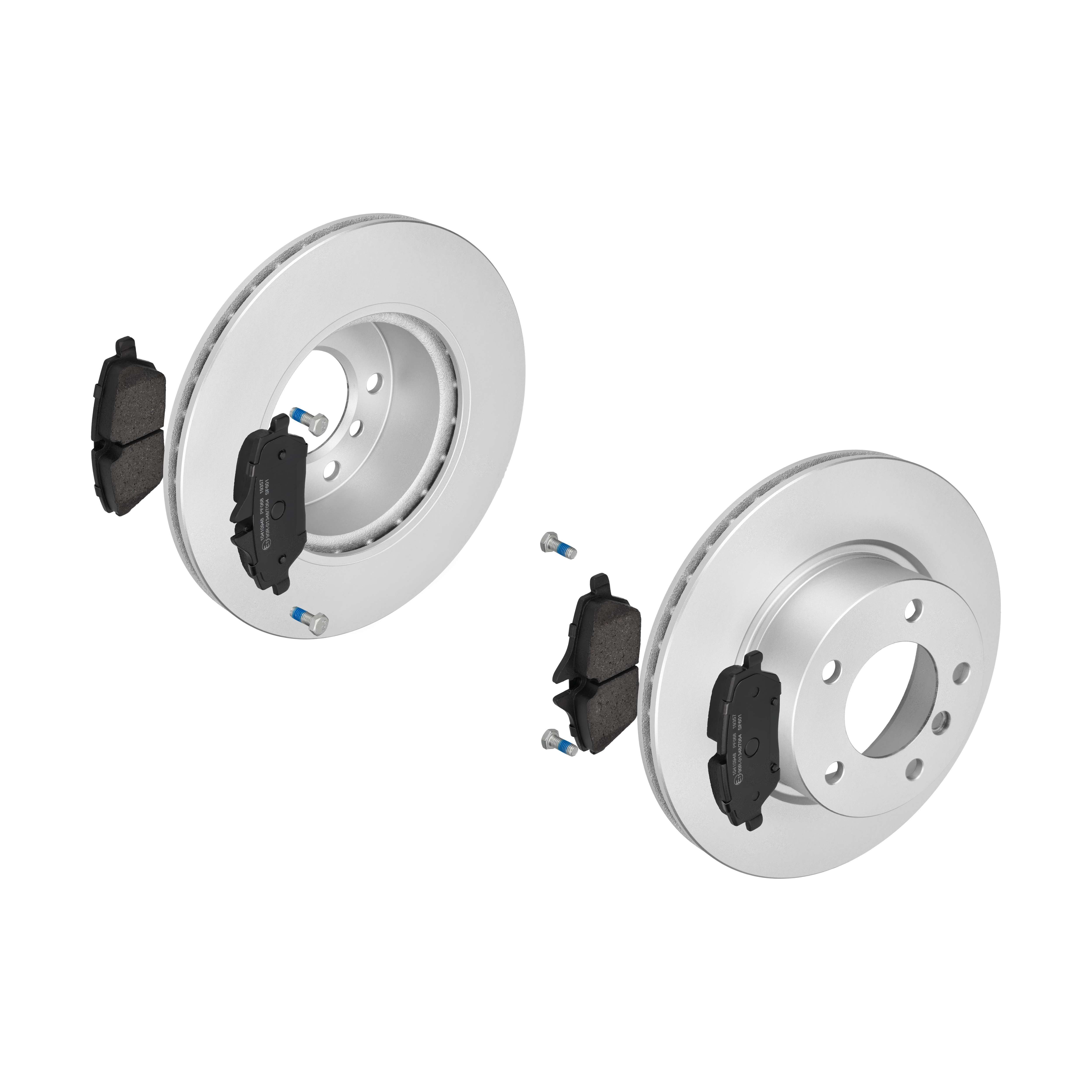 F.BECKER Bremsesæt, skivebremser 13810414 foraksel ventileret 292mm 22mm for BMW