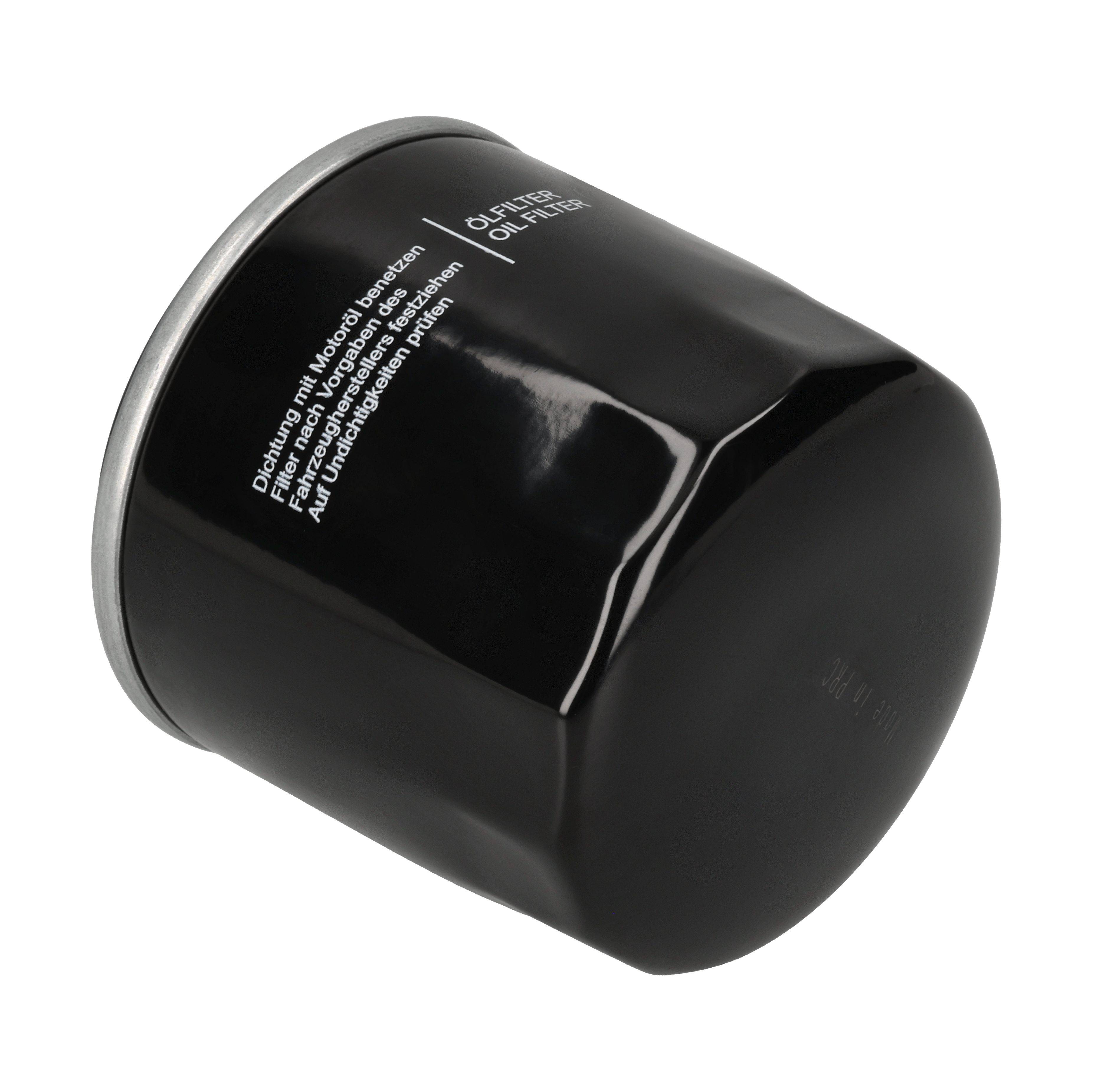 F.BECKER Oliefilter 170110099 Påskruet 74mm M20x1.5 for LANCIA FIAT PEUGEOT GENERIC