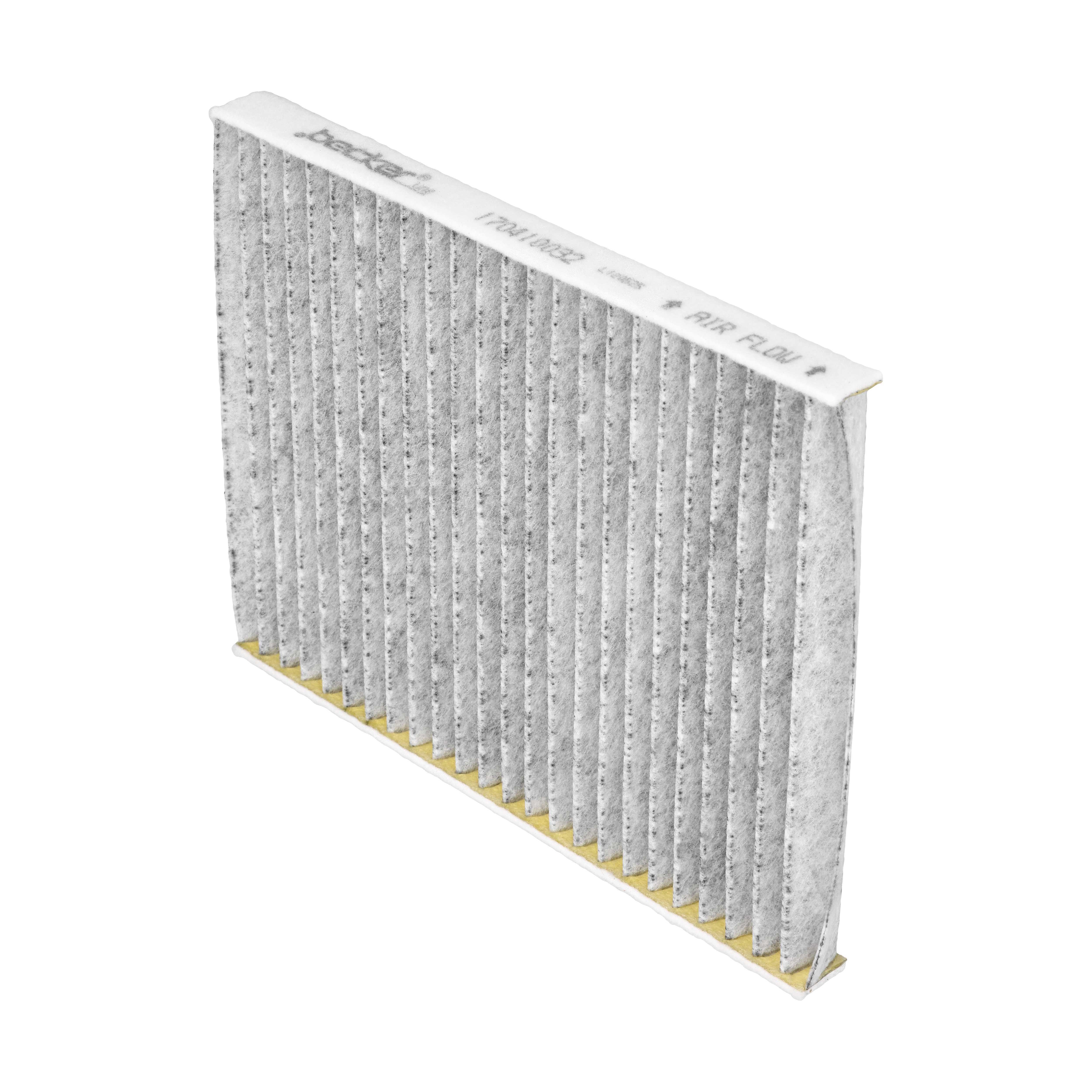 F.BECKER Kabineluftfilter 170410032 under midterkonsollen for FORD