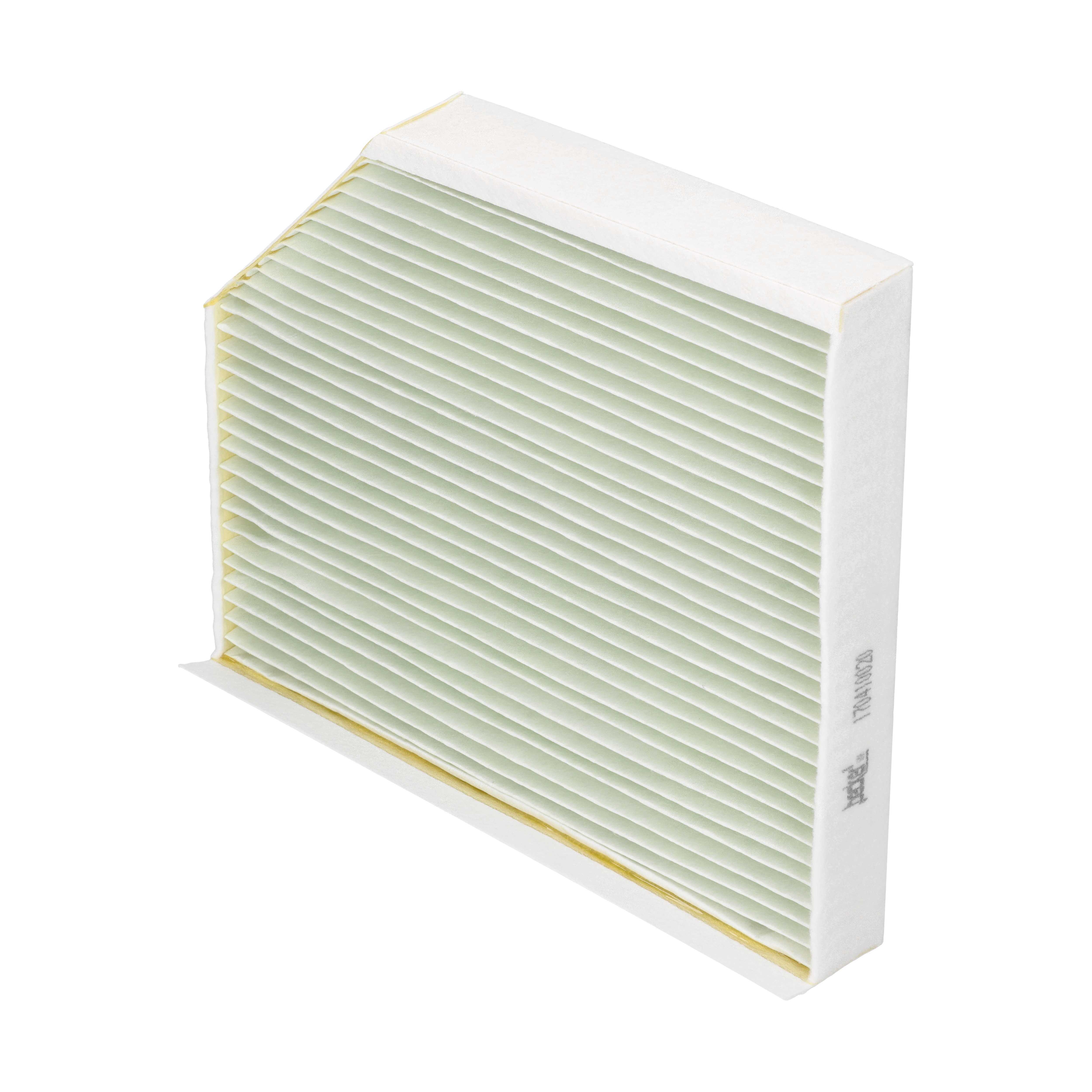 F.BECKER Kabineluftfilter 170410020 under handskerummet for VAG PORSCHE