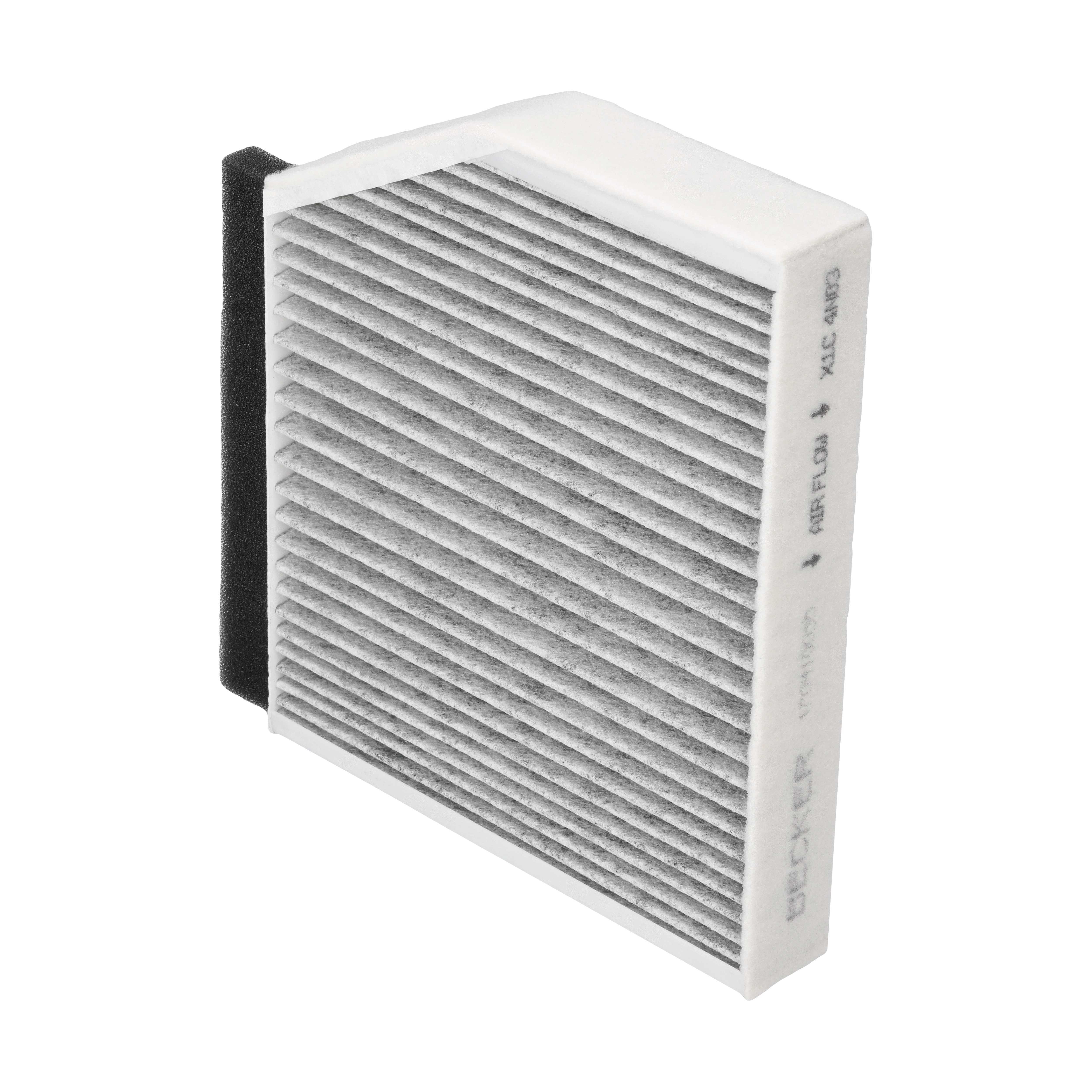 F.BECKER Kabineluftfilter 170410035 under handskerummet for MERCEDES-BENZ