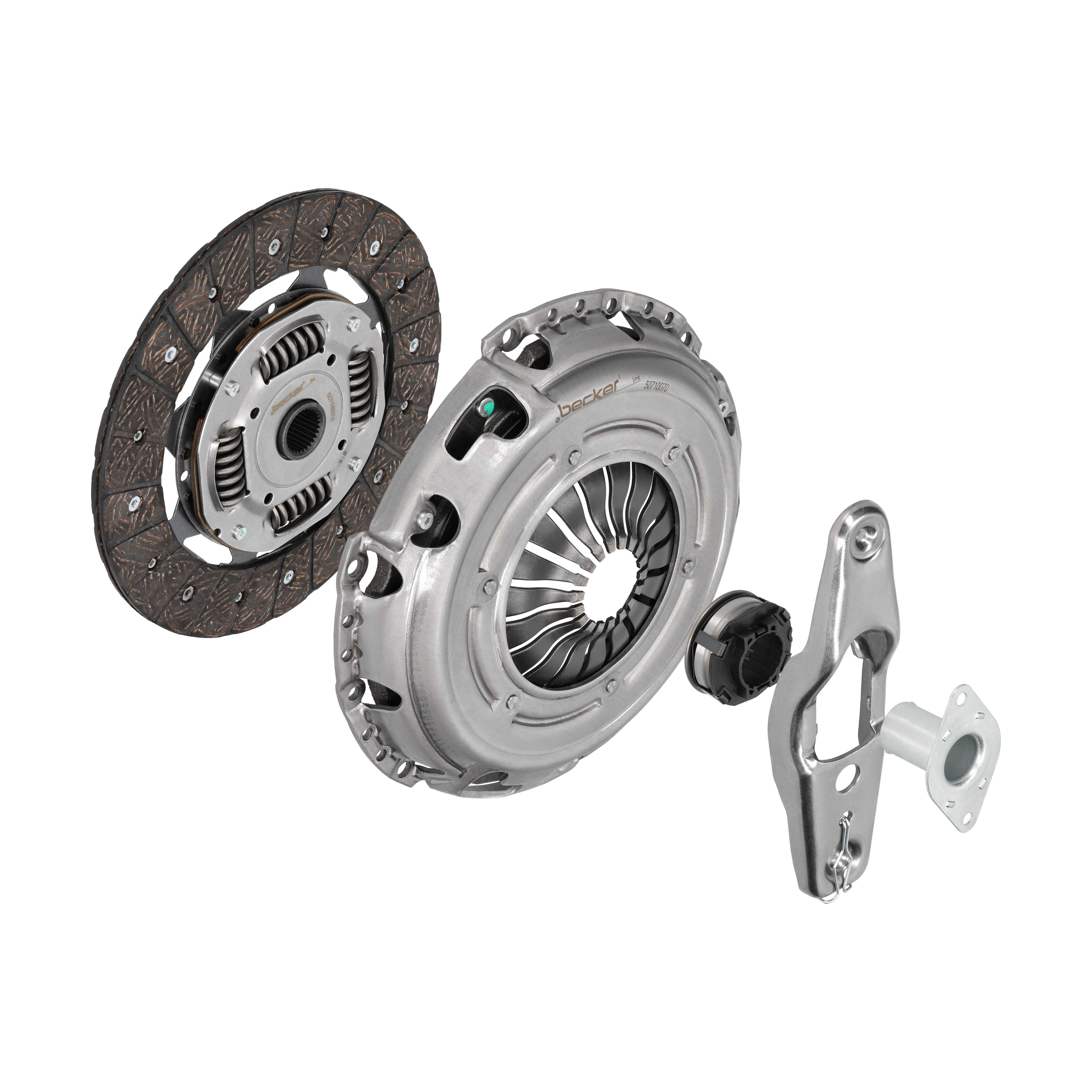 F.BECKER Koblingssæt 50710070 for SEAT VW SKODA AUDI