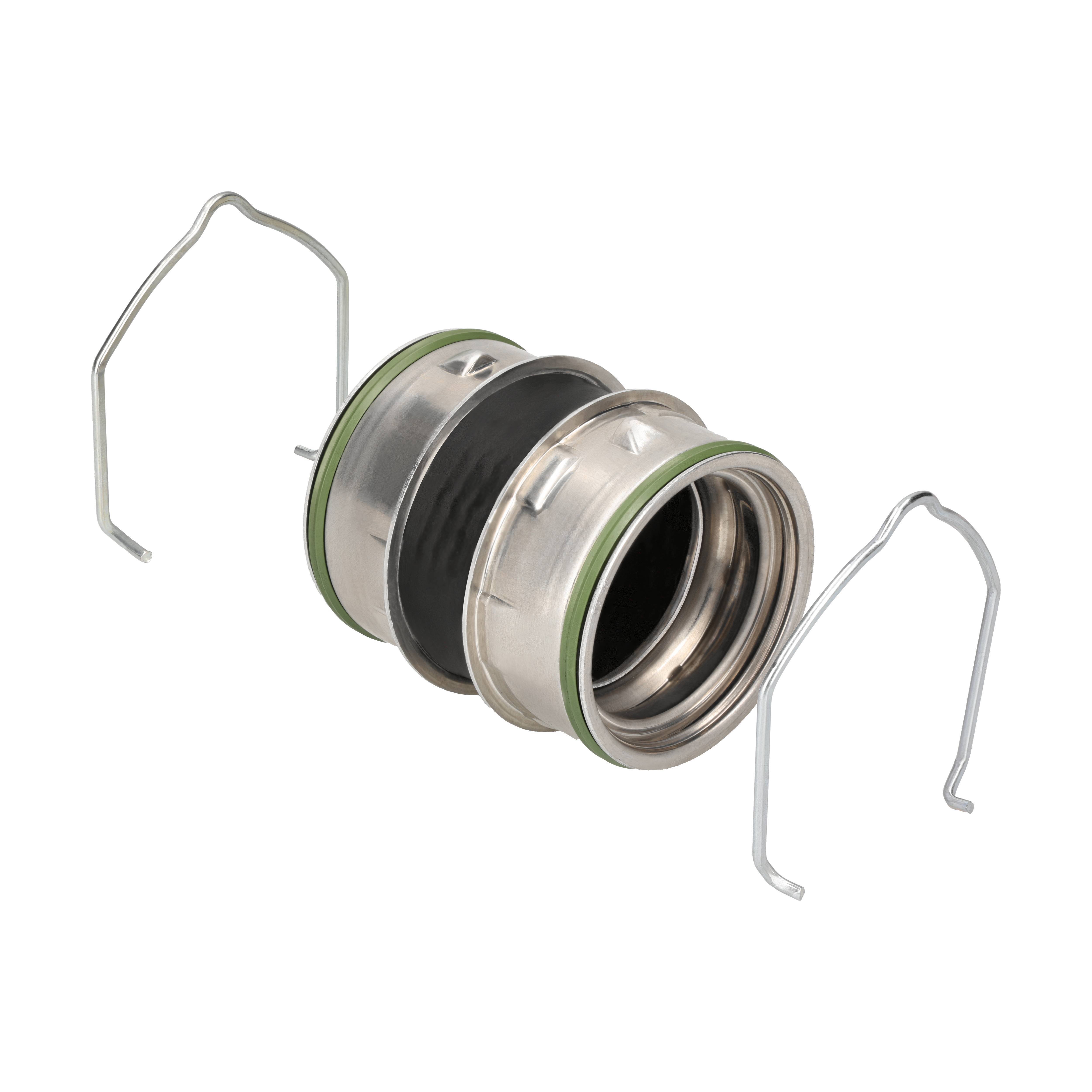 F.BECKER Ladeluftslange 53110371 Intercooler for VAG