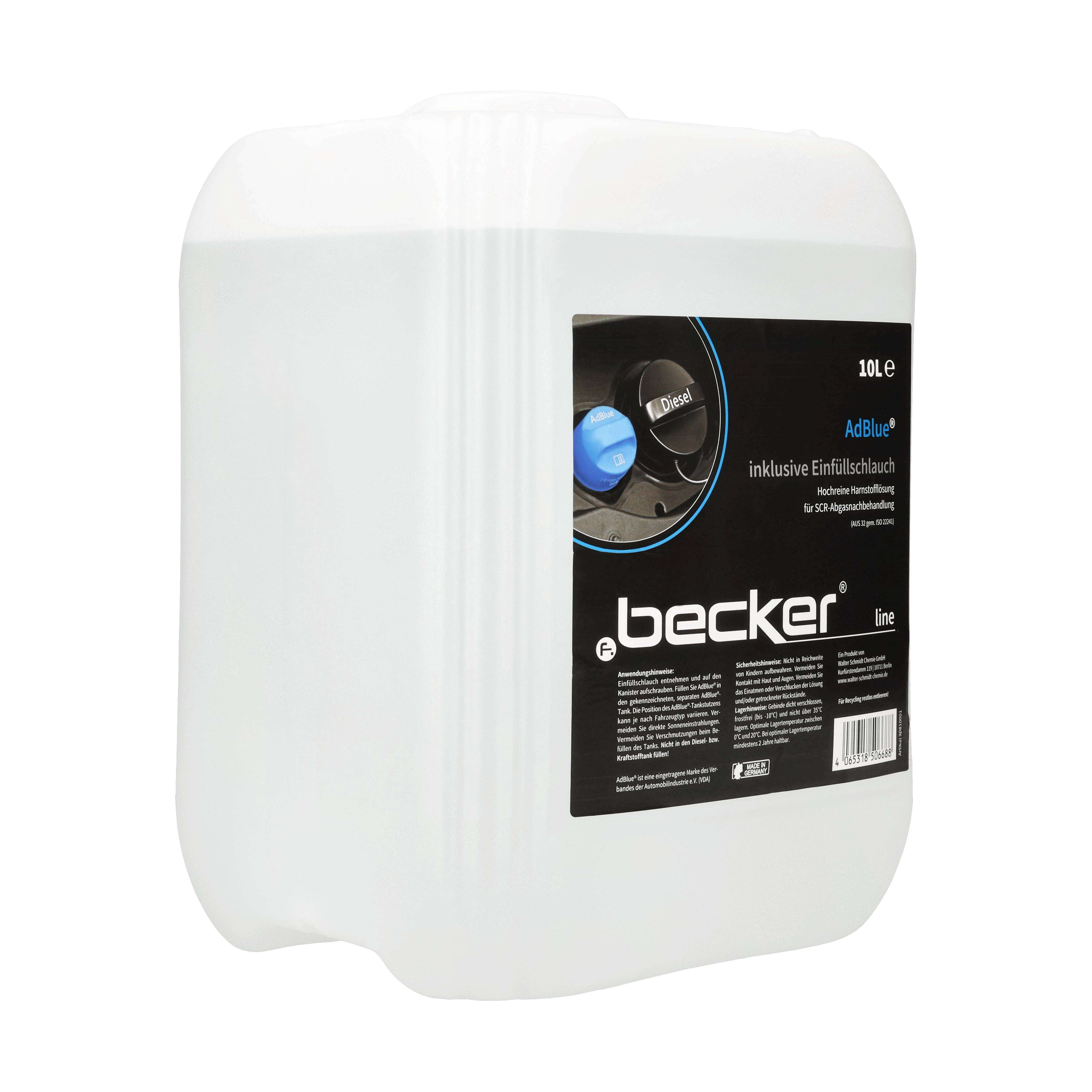 F.BECKER Urea 80810001 10l