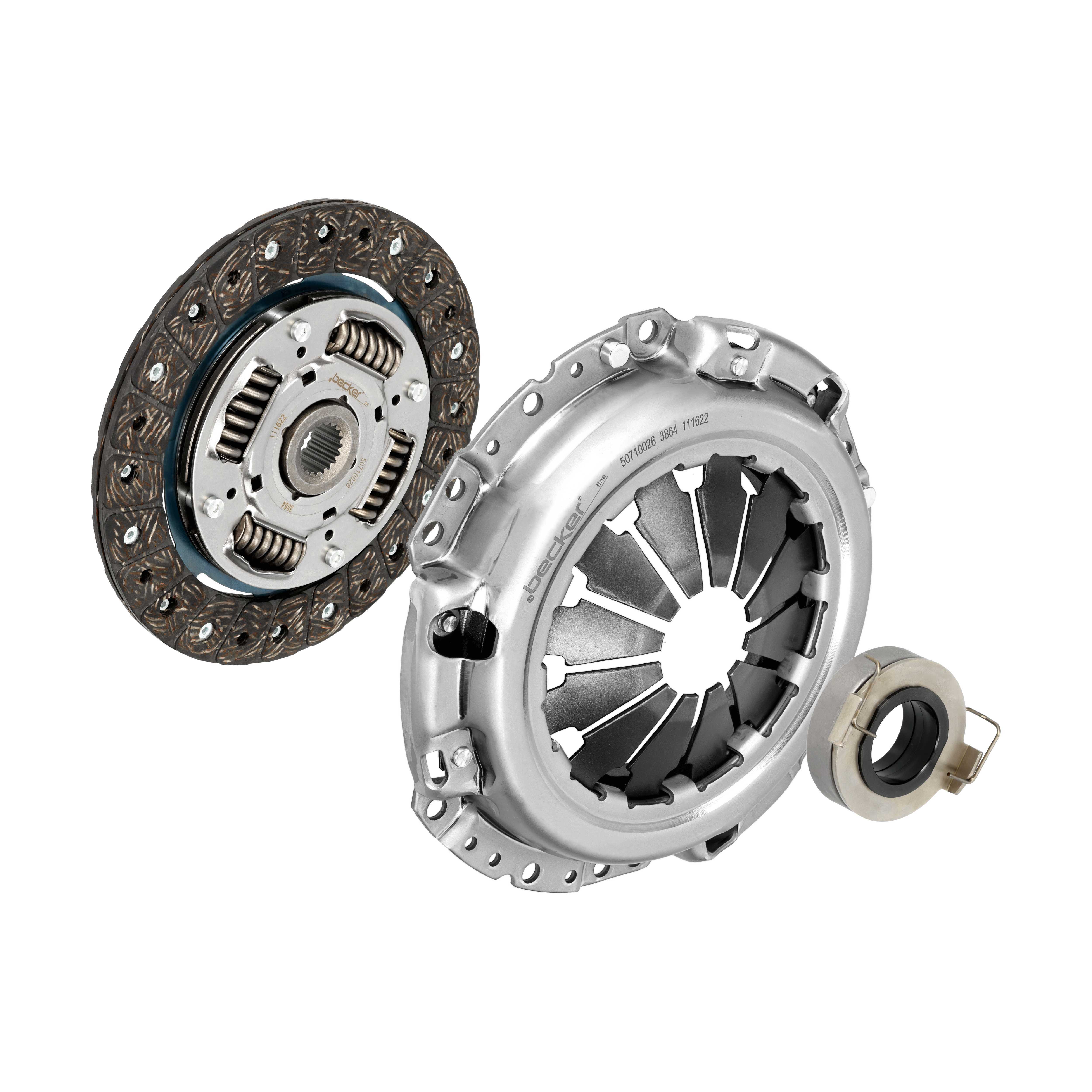 F.BECKER Koblingssæt 50710026 for PEUGEOT TOYOTA MITSUBISHI SUZUKI