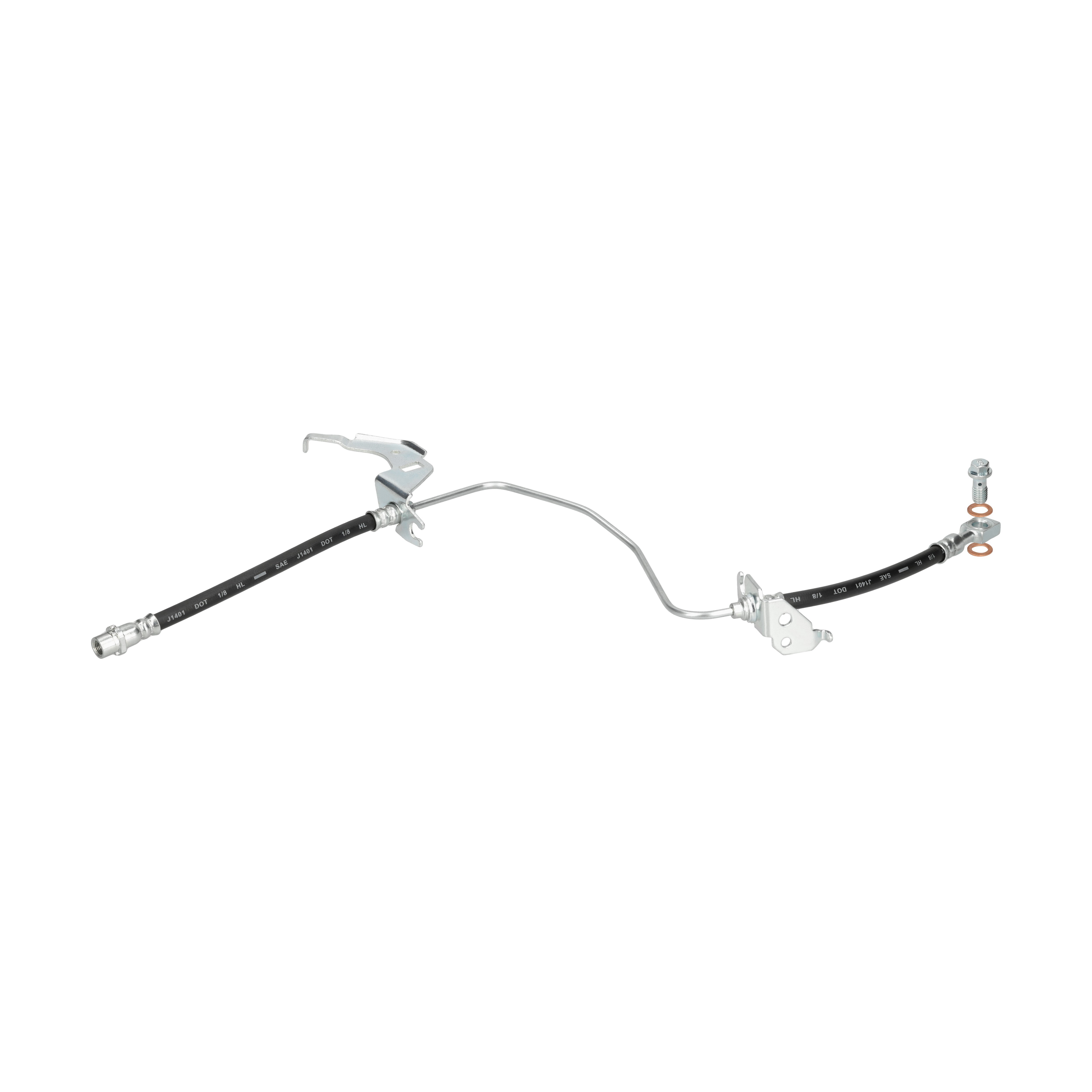 F.BECKER Bremseslange 11010208 for OPEL