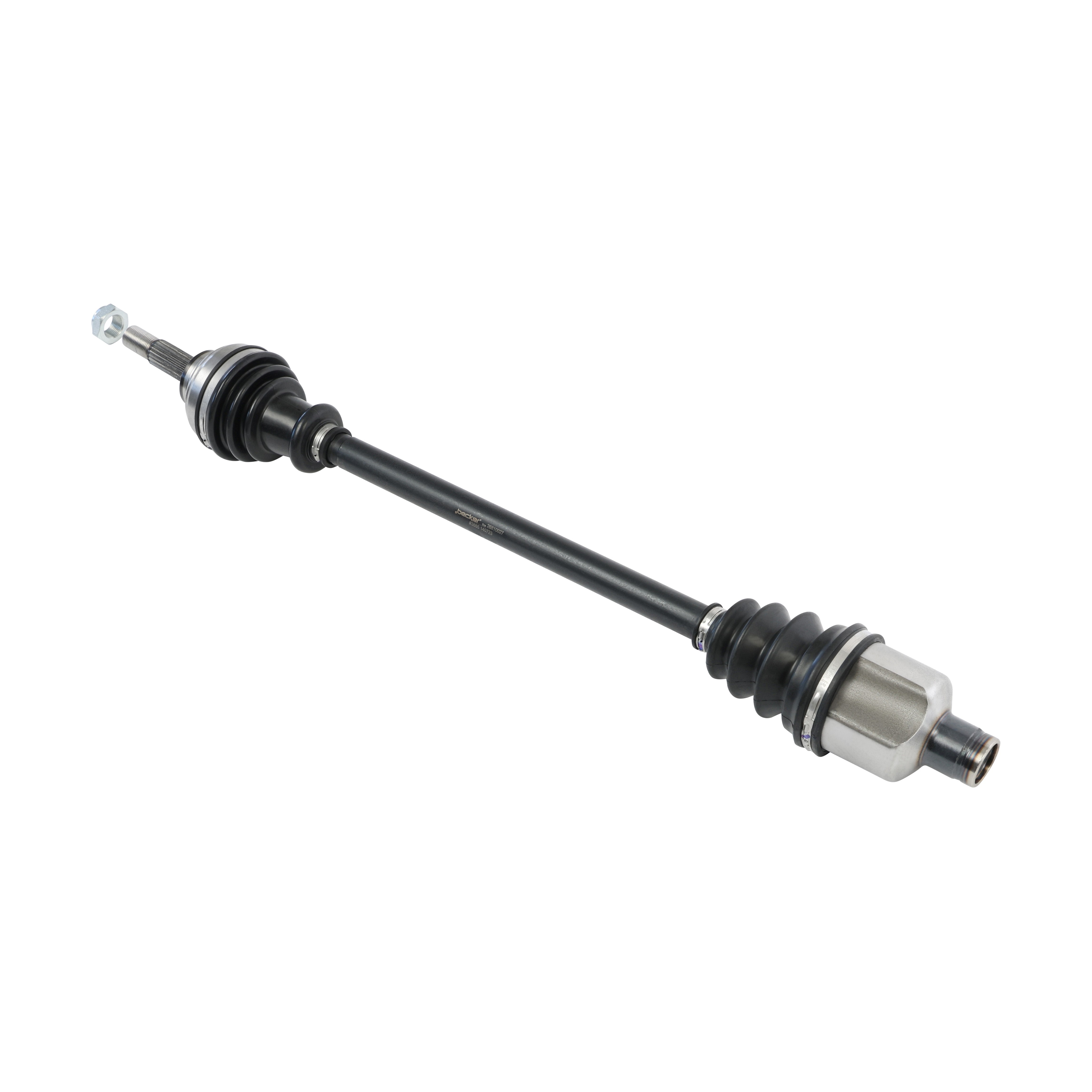 F.BECKER Drivaksel 26810027 for RENAULT DACIA