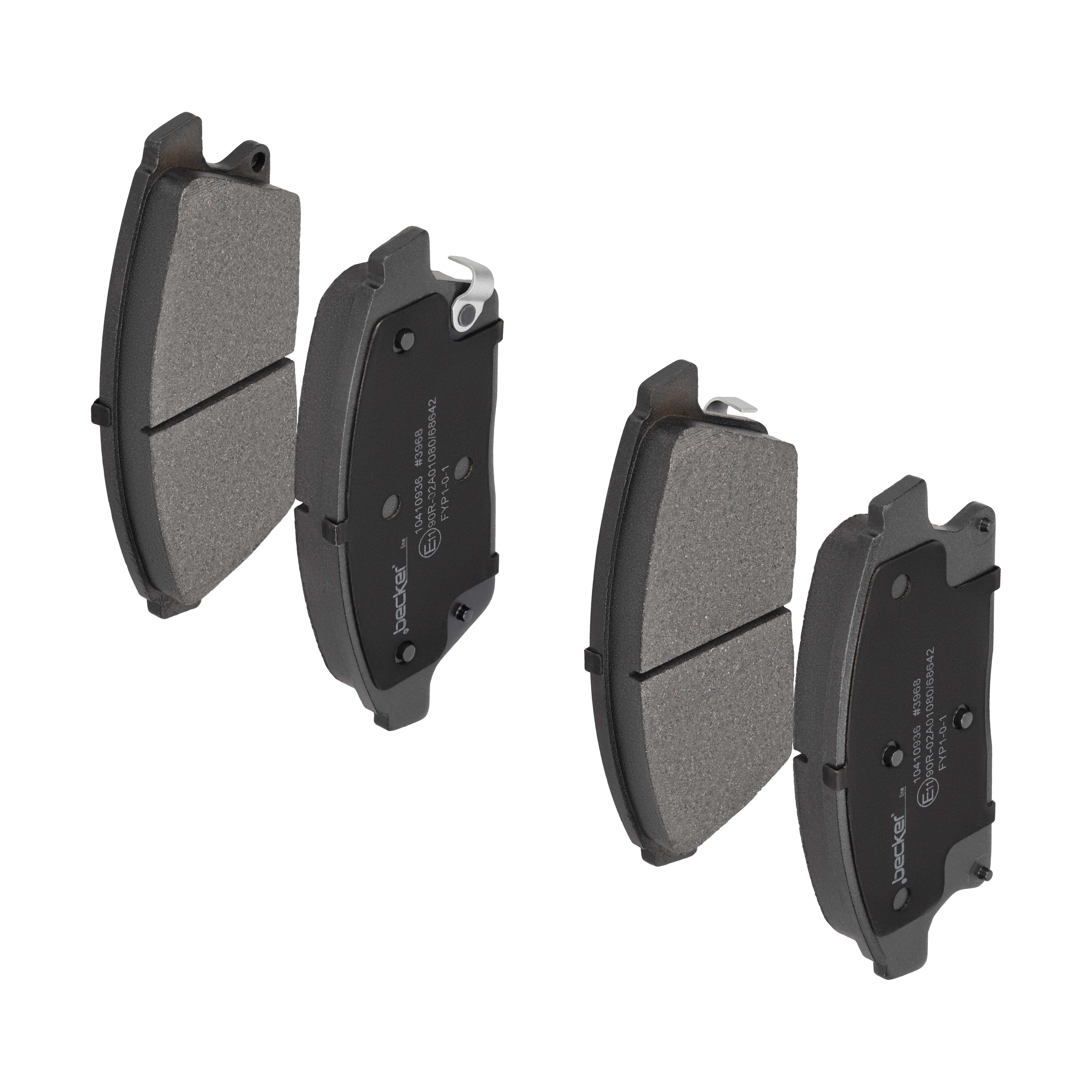 F.BECKER Bremseklodser 10410936 for OPEL VAUXHALL CADILLAC CHEVROLET