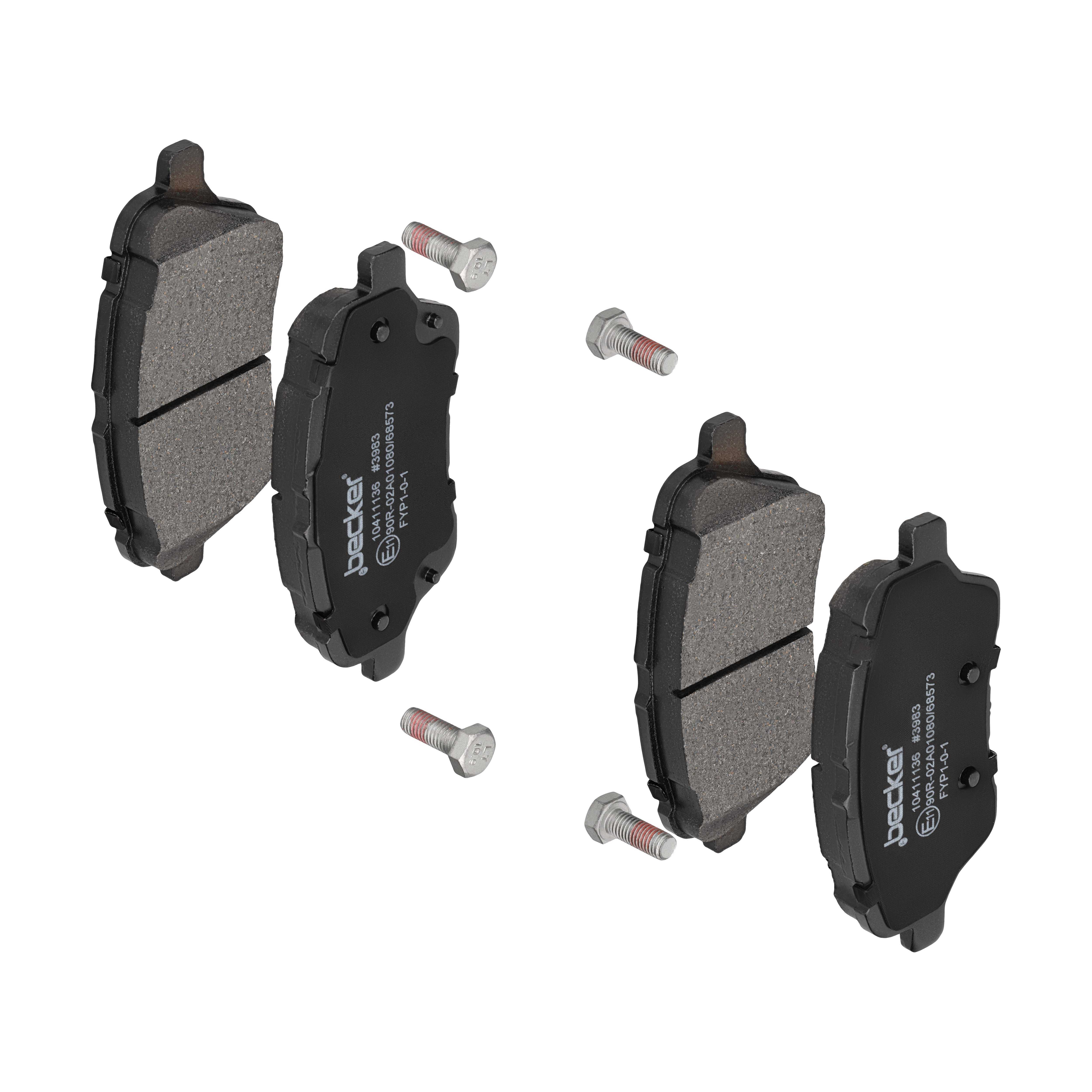 F.BECKER Bremseklodser 10411136 for FORD FORD USA