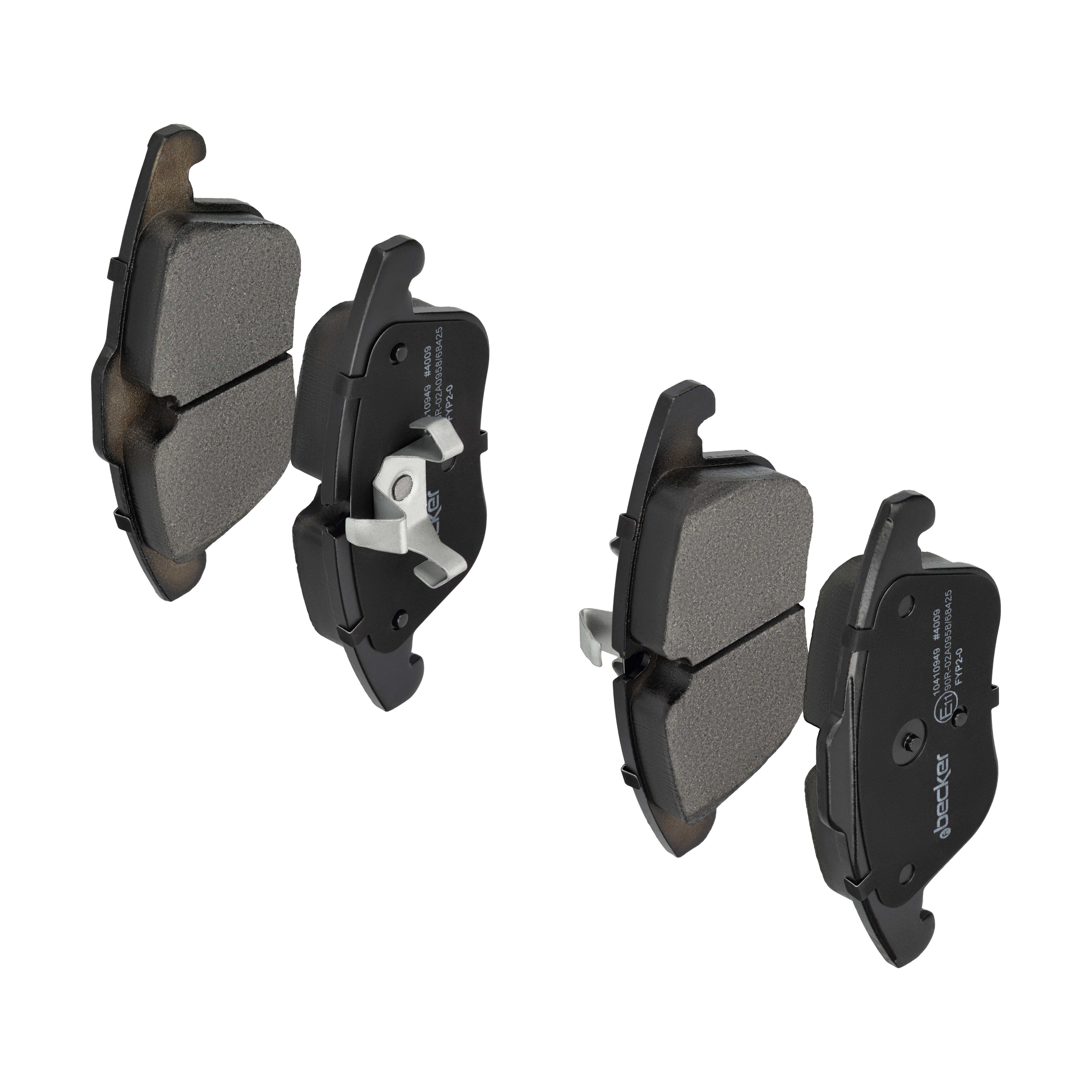 F.BECKER Bremseklodser 10410949 for FORD MG VOLVO LAND ROVER