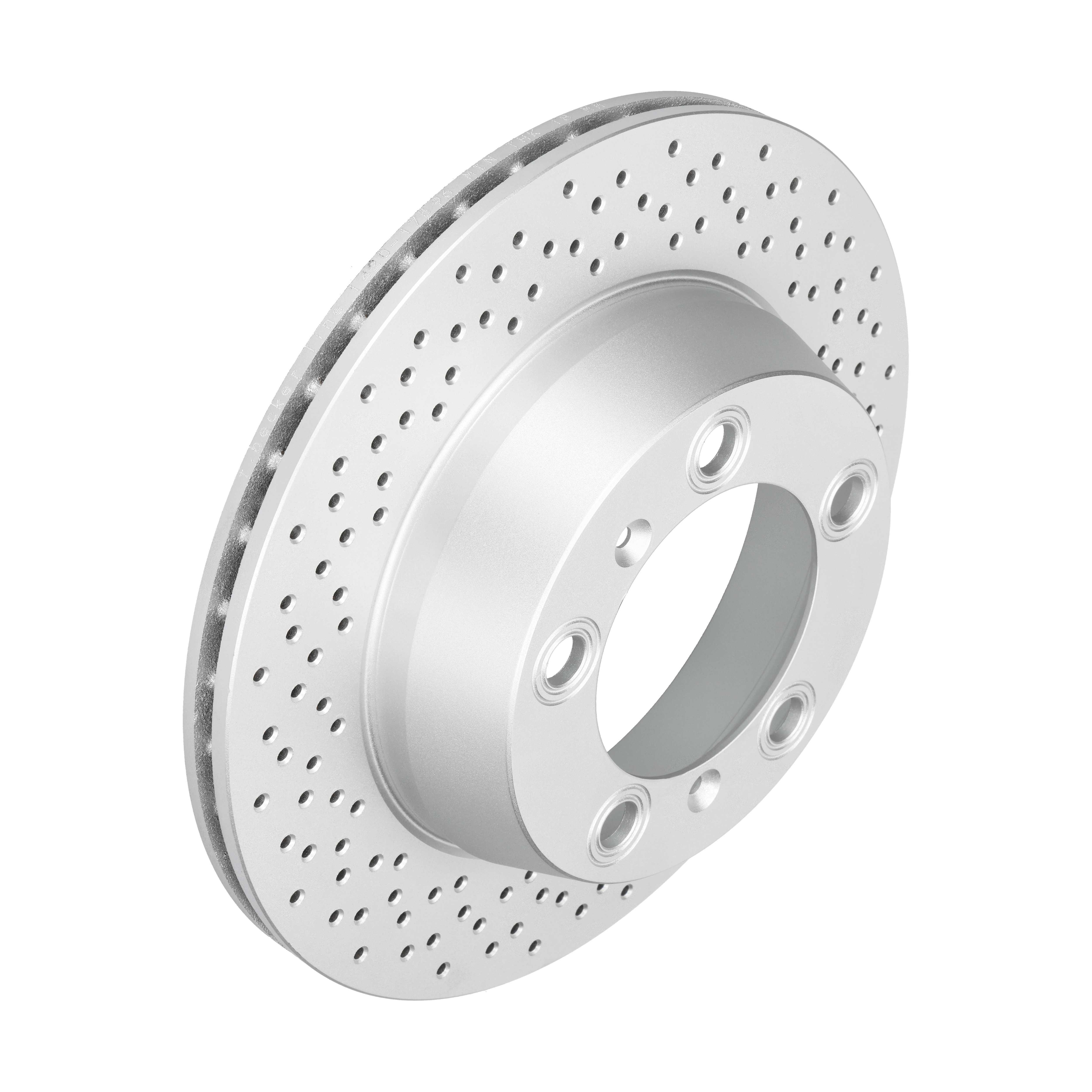 F.BECKER Bremseskive 10210667 perforeret/ventileret 299mm 20mm for PORSCHE
