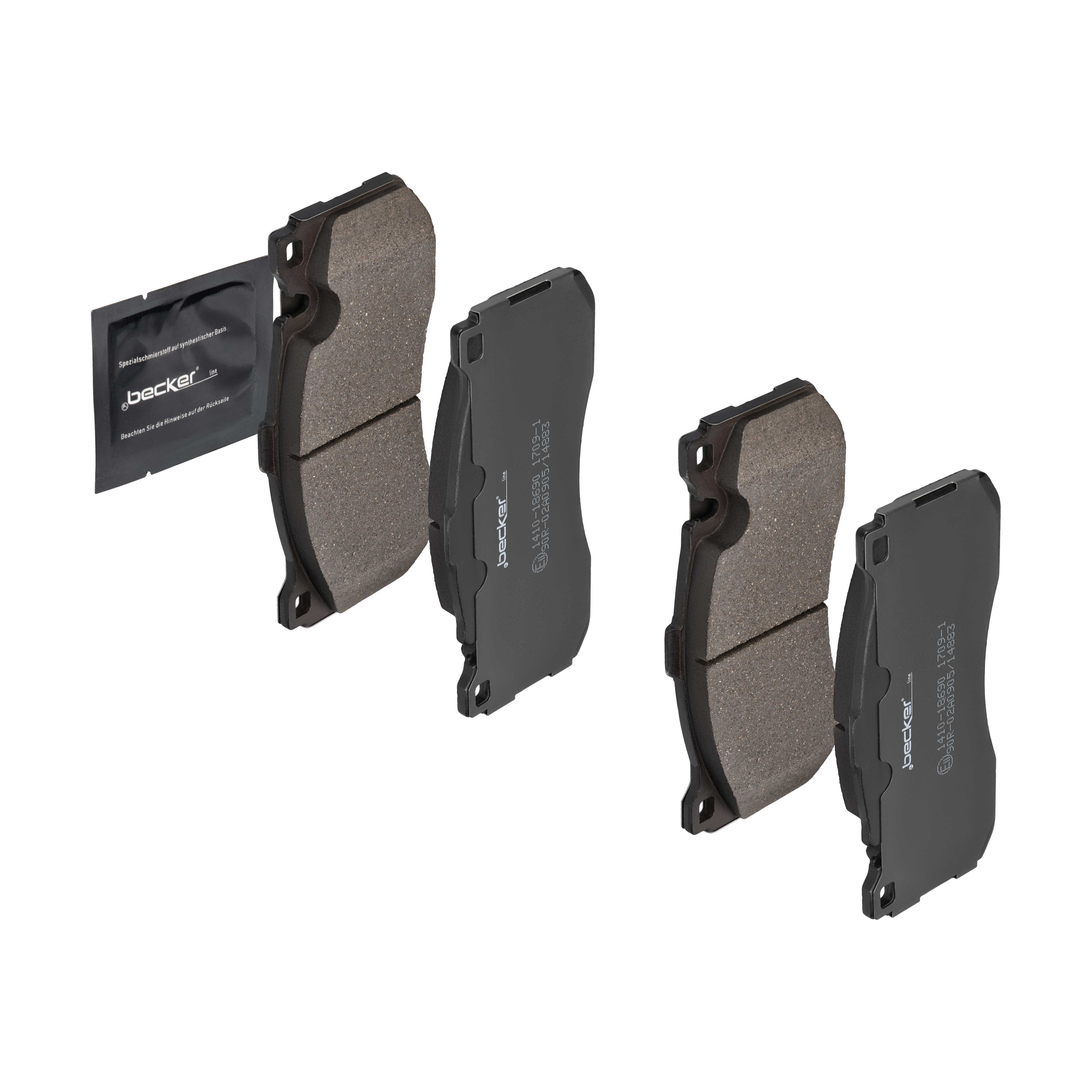F.BECKER Bremseklodser 10410606 for BMW