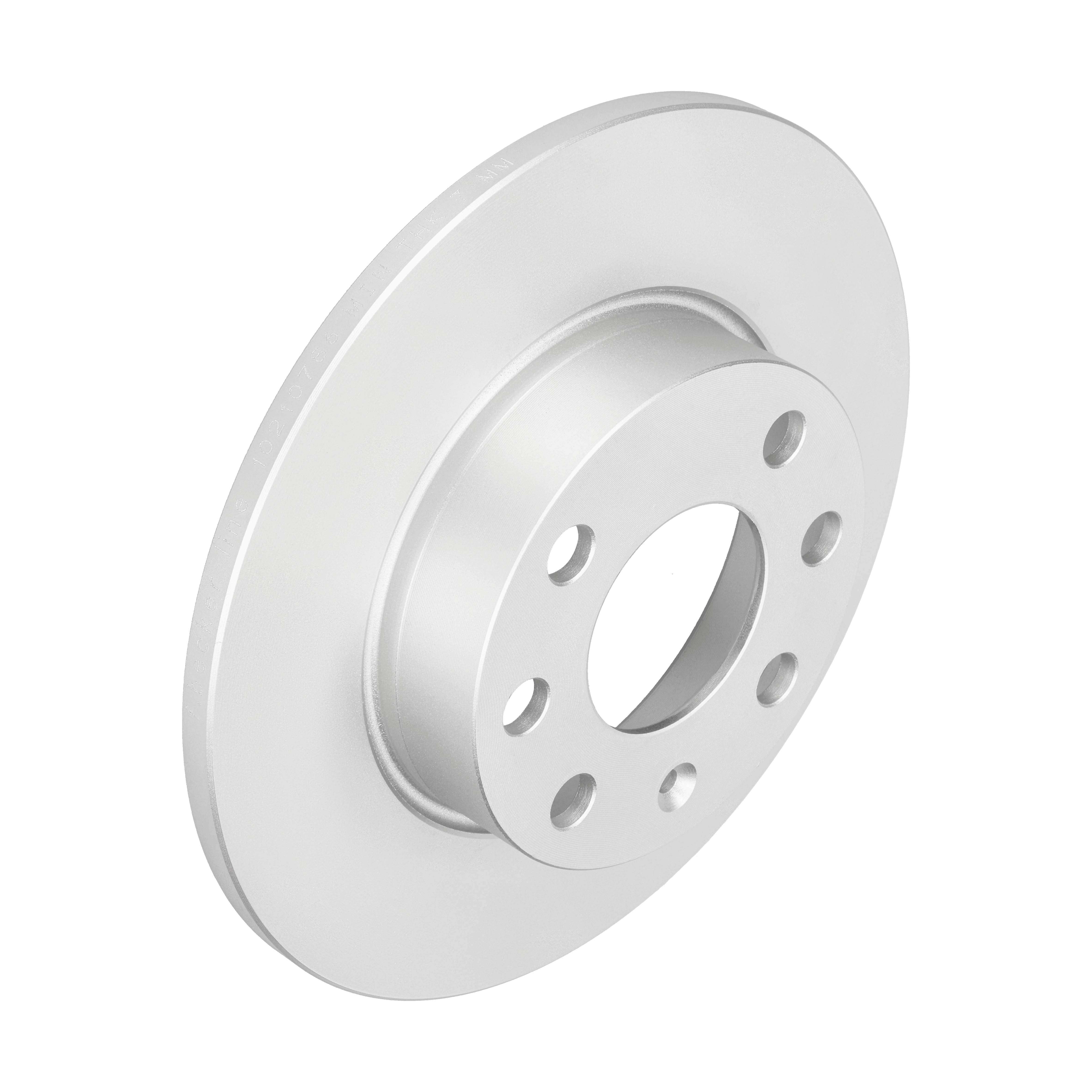F.BECKER Bremseskive 10210786 fuld 236mm 10mm for OPEL VAUXHALL