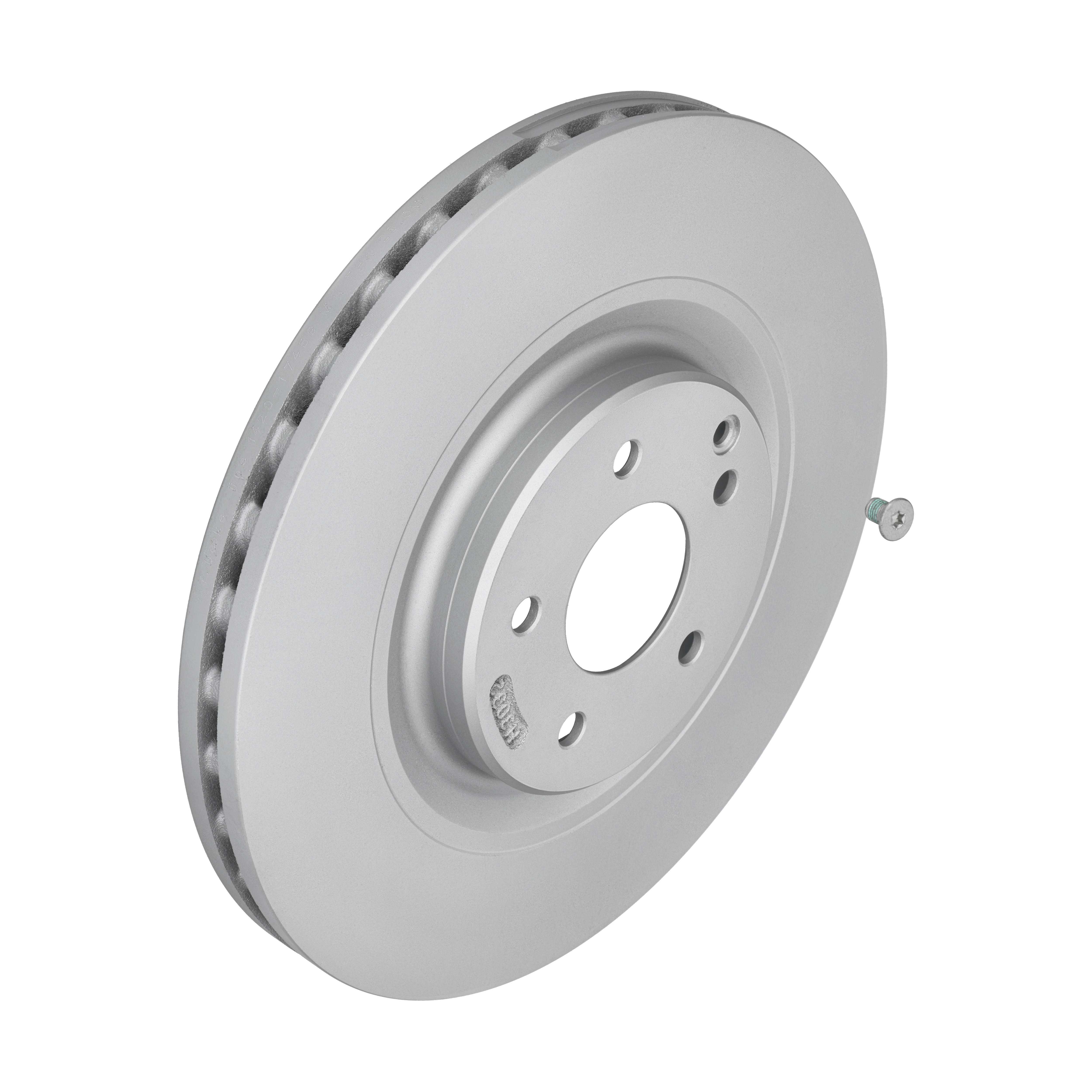 F.BECKER Bremseskive 10210612 ventileret 345mm 30mm for MERCEDES-BENZ