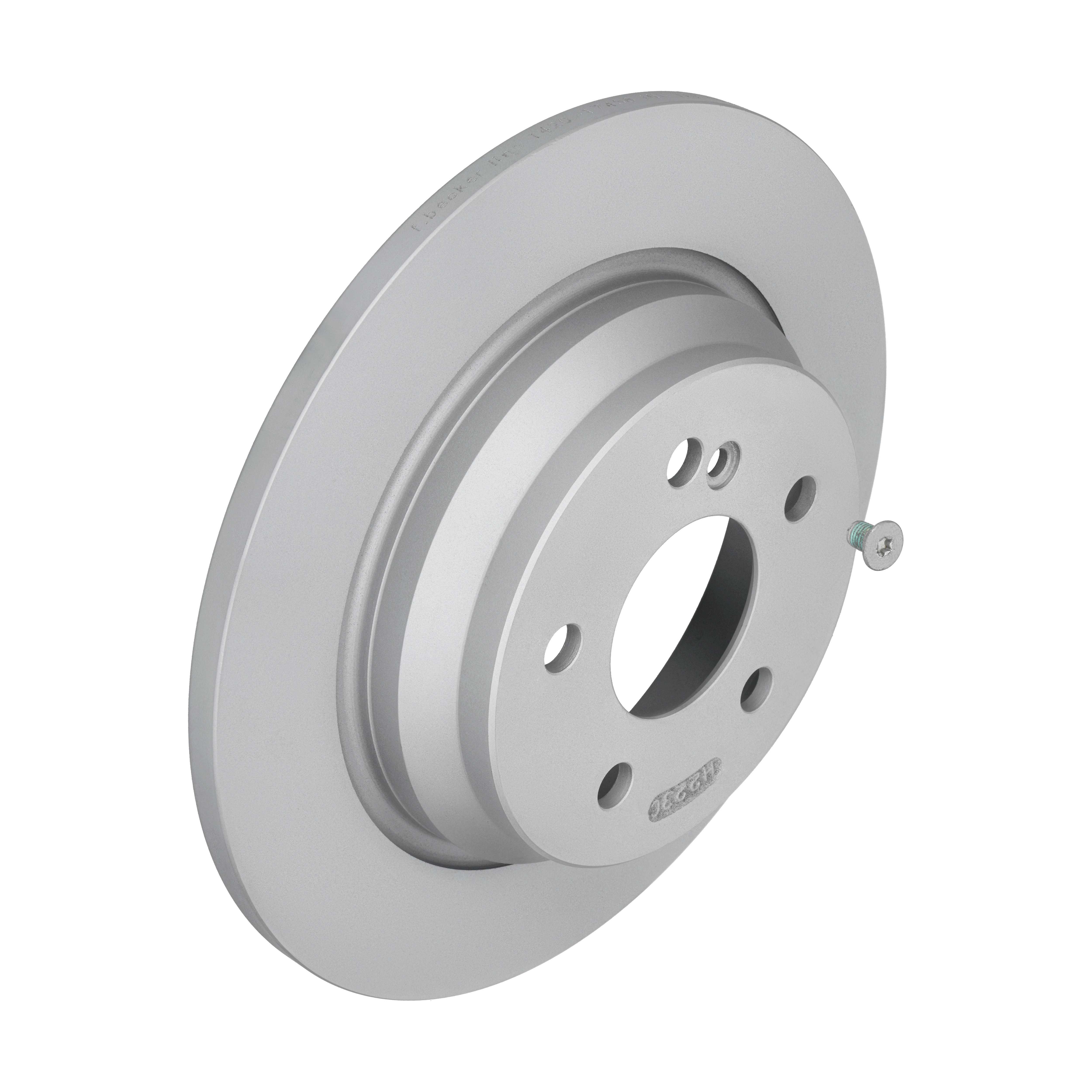 F.BECKER Bremseskive 10210611 fuld 300mm 12mm for MERCEDES-BENZ