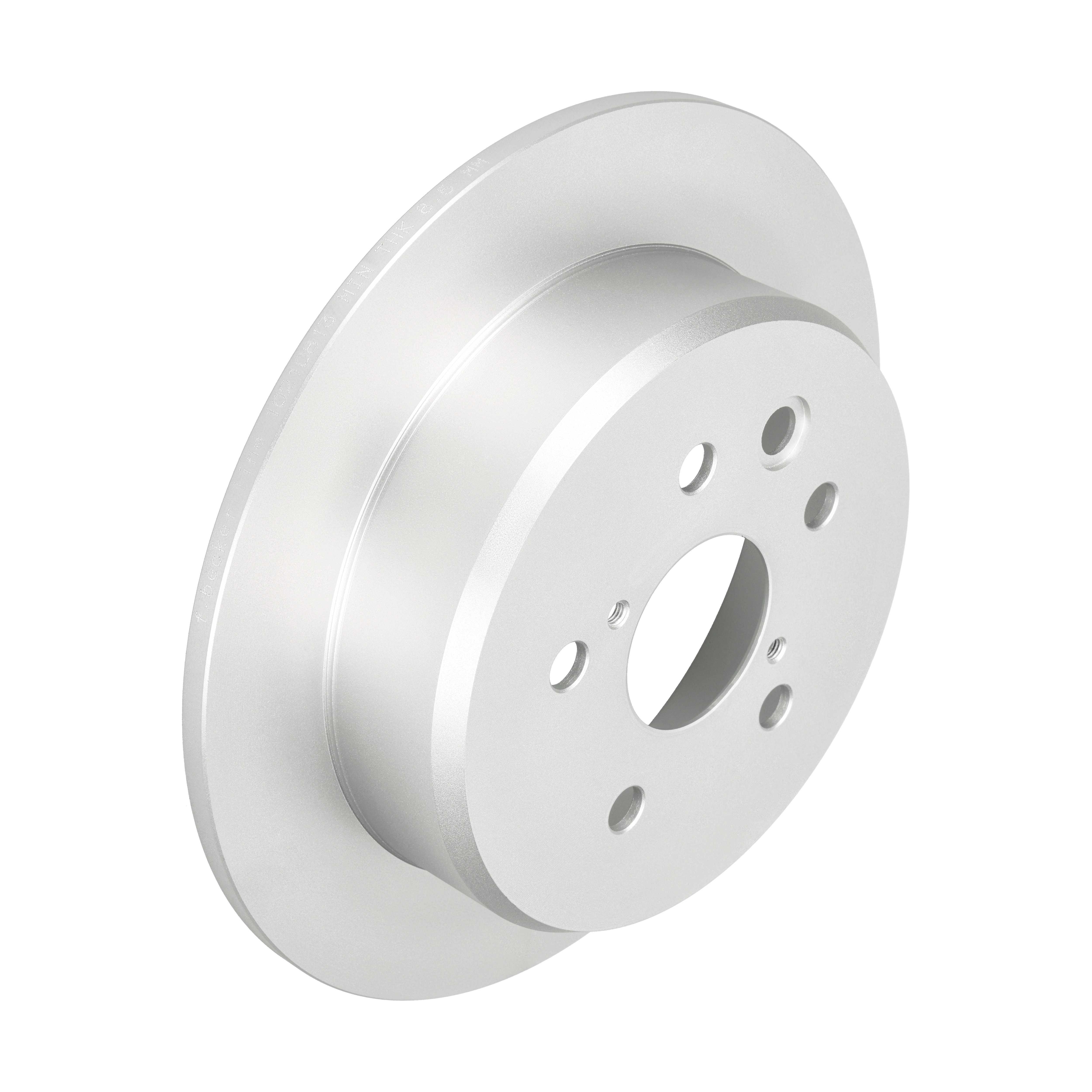 F.BECKER Bremseskive 10210813 fuld 291mm 10mm for LEXUS