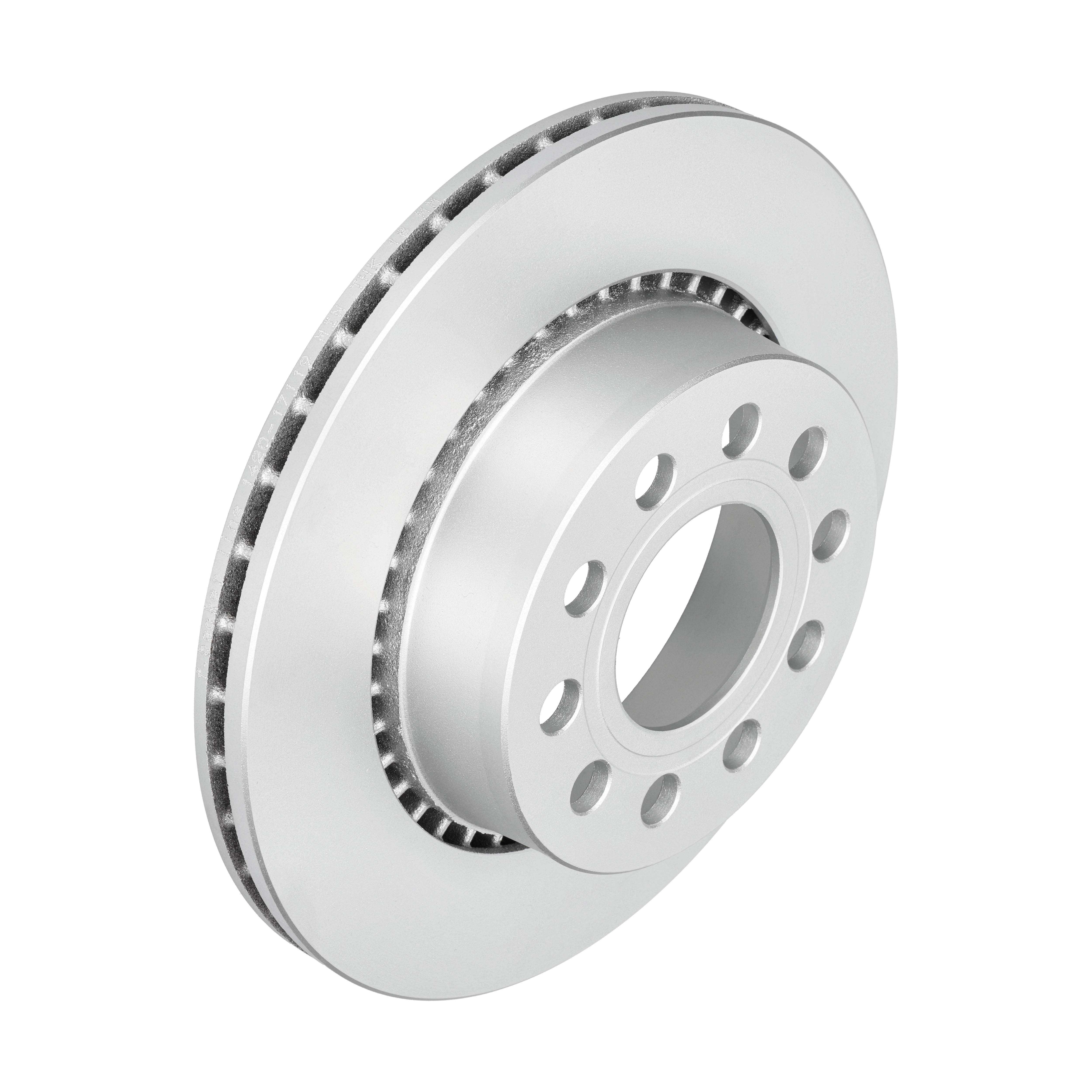 F.BECKER Bremseskive 10210509 ventileret 269mm 19,9mm for VAG