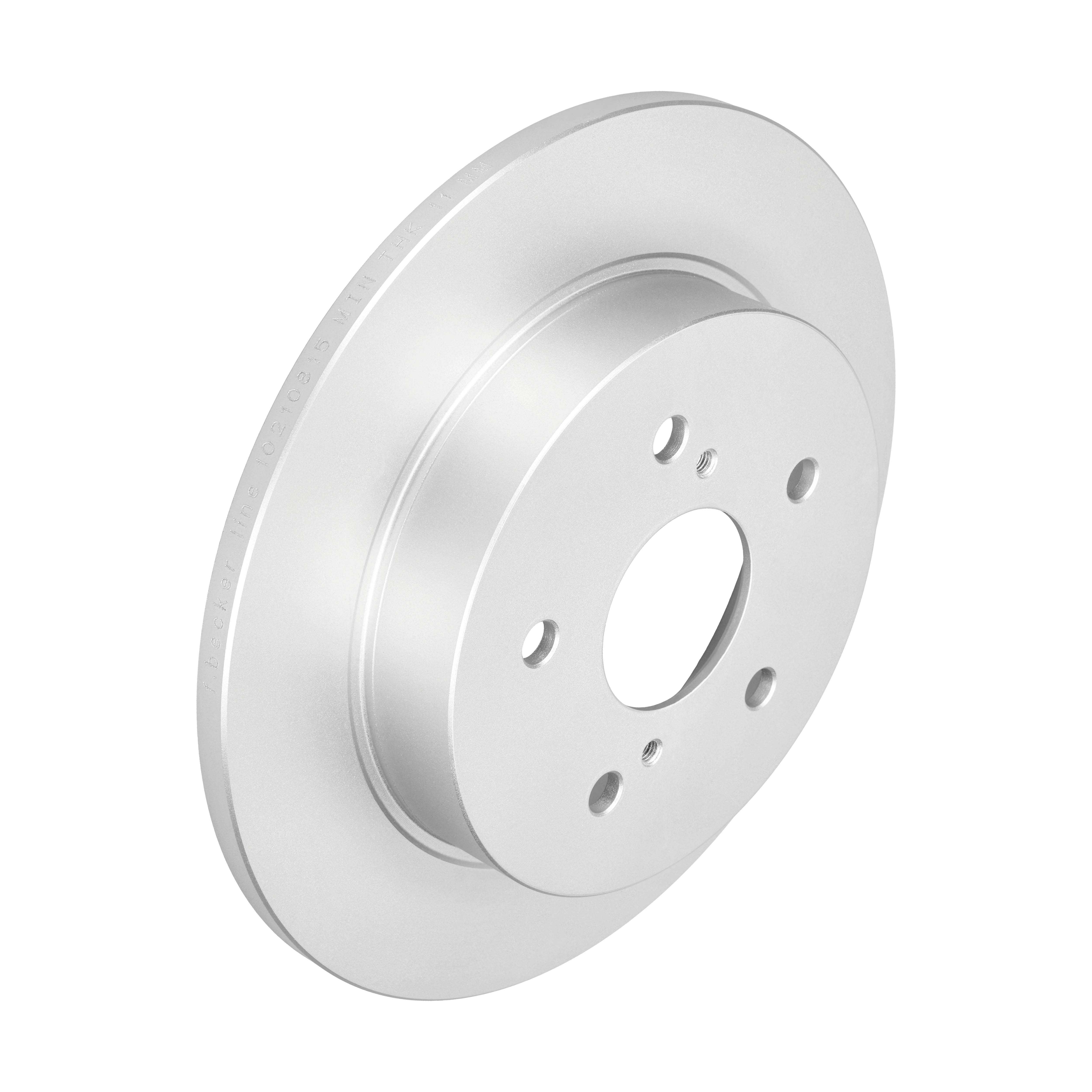 F.BECKER Bremseskive 10210815 fuld 278mm 12mm for SUZUKI