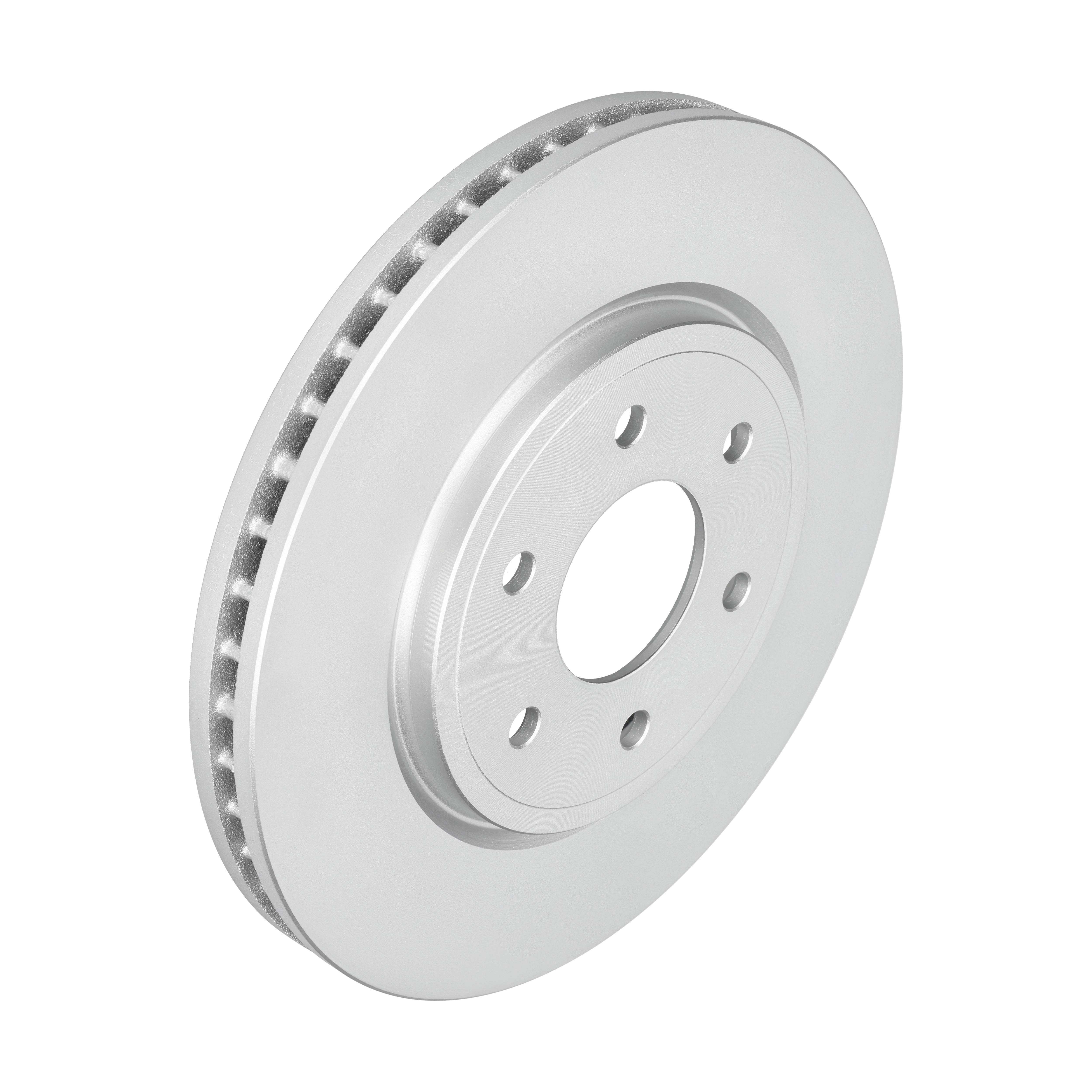 F.BECKER Bremseskive 10210788 ventileret 296mm 28mm for NISSAN
