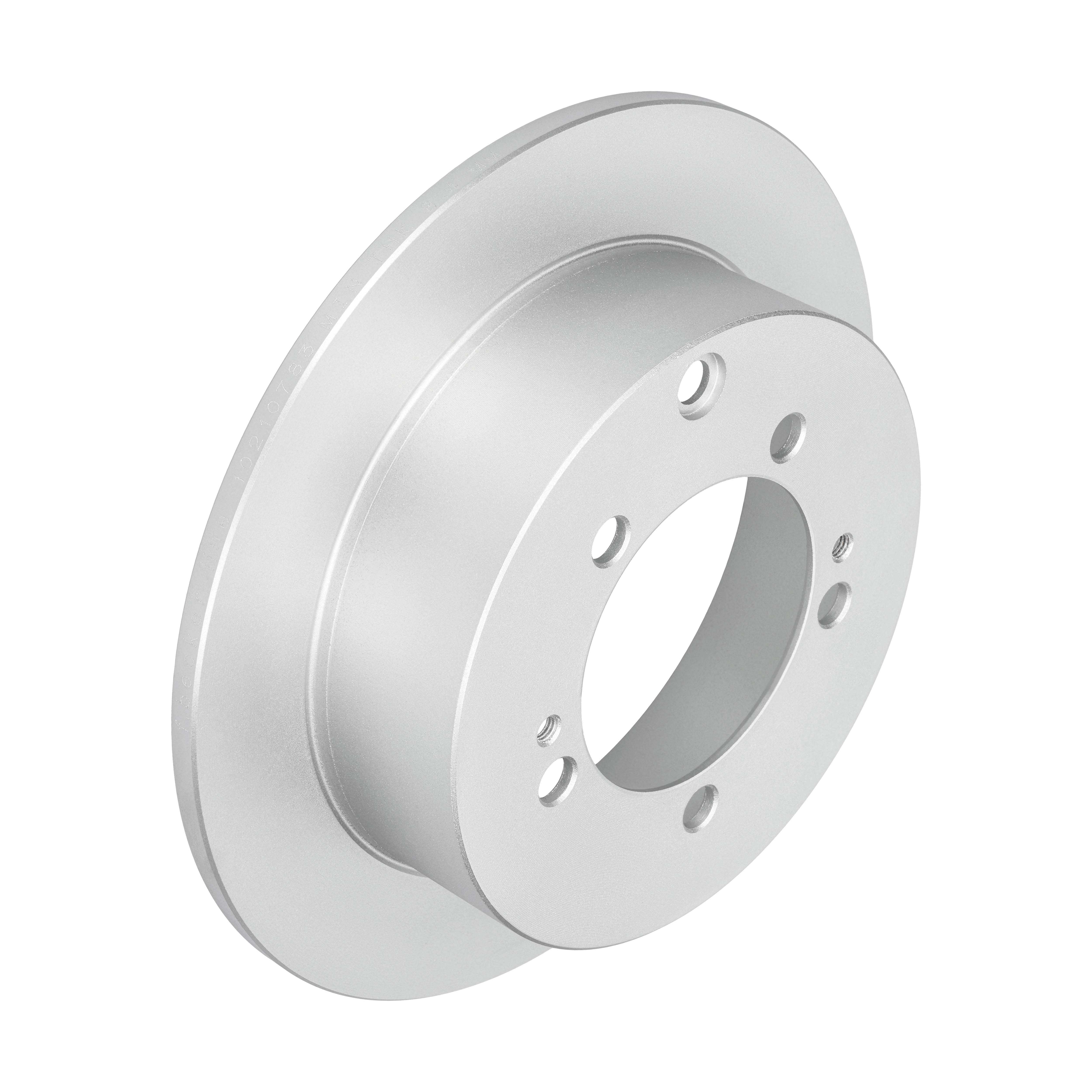 F.BECKER Bremseskive 10210783 fuld 262mm 9,5mm for MITSUBISHI