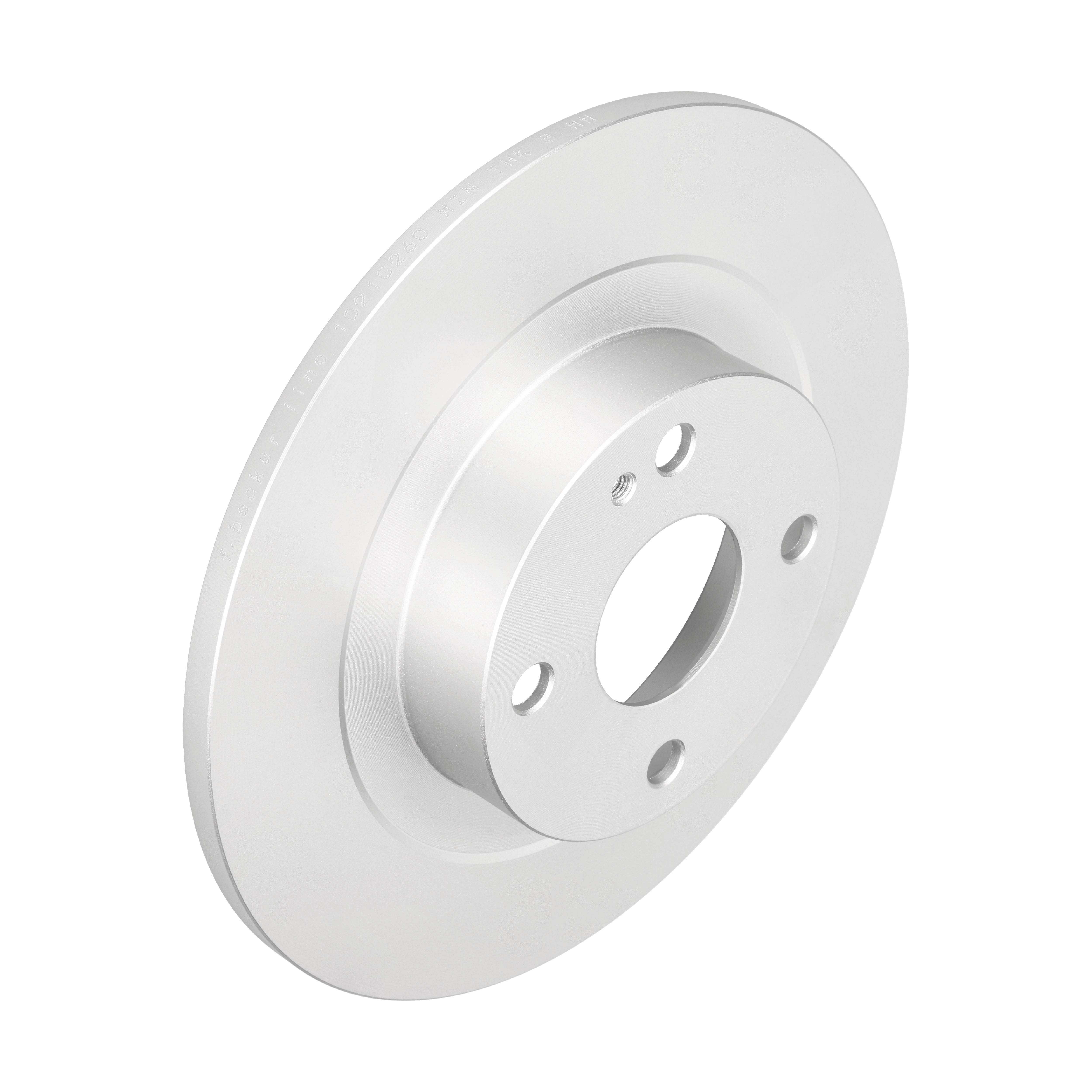 F.BECKER Bremseskive 10210260 fuld 261mm 10mm for MAZDA