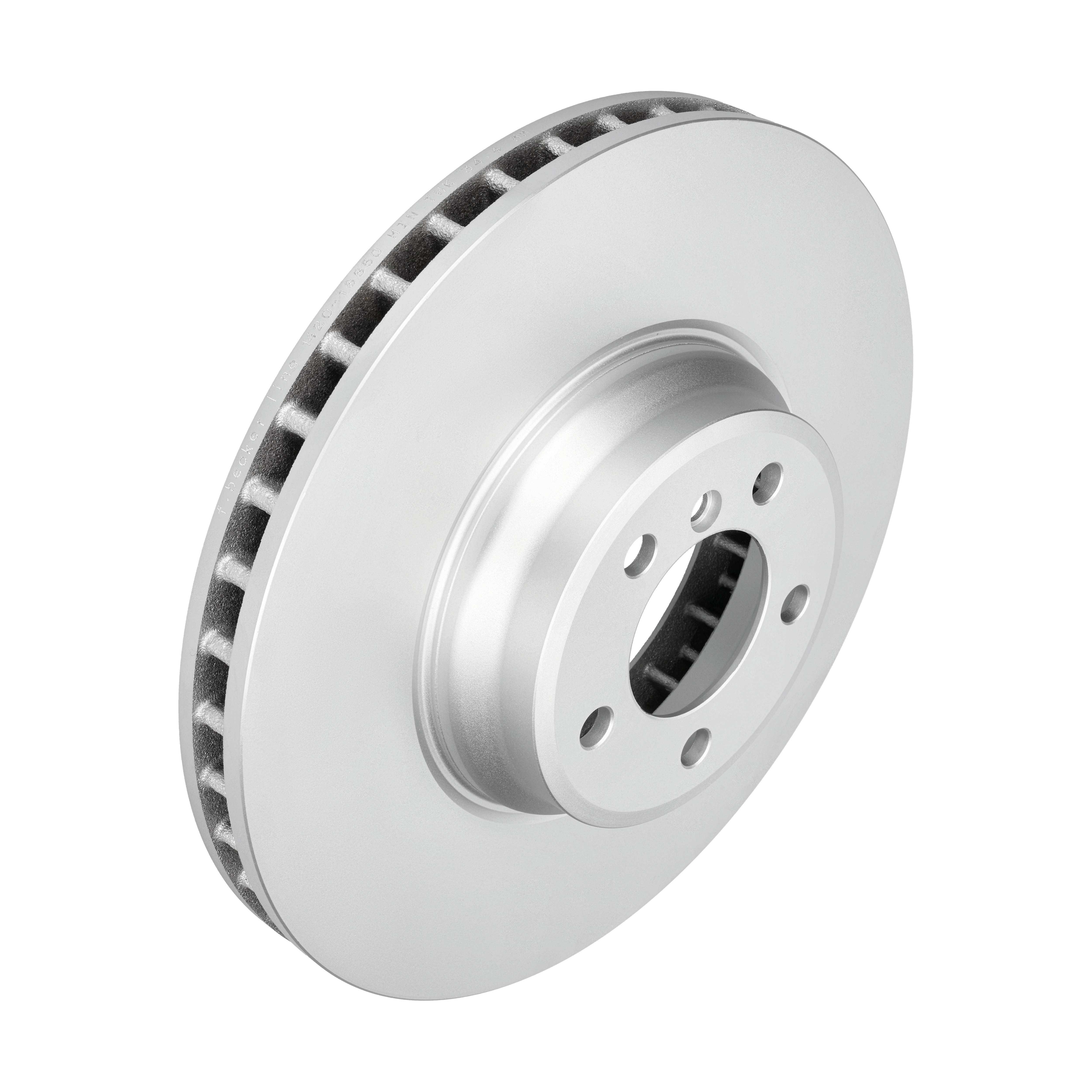 F.BECKER Bremseskive 10210771 ventileret 374mm 36mm for BMW