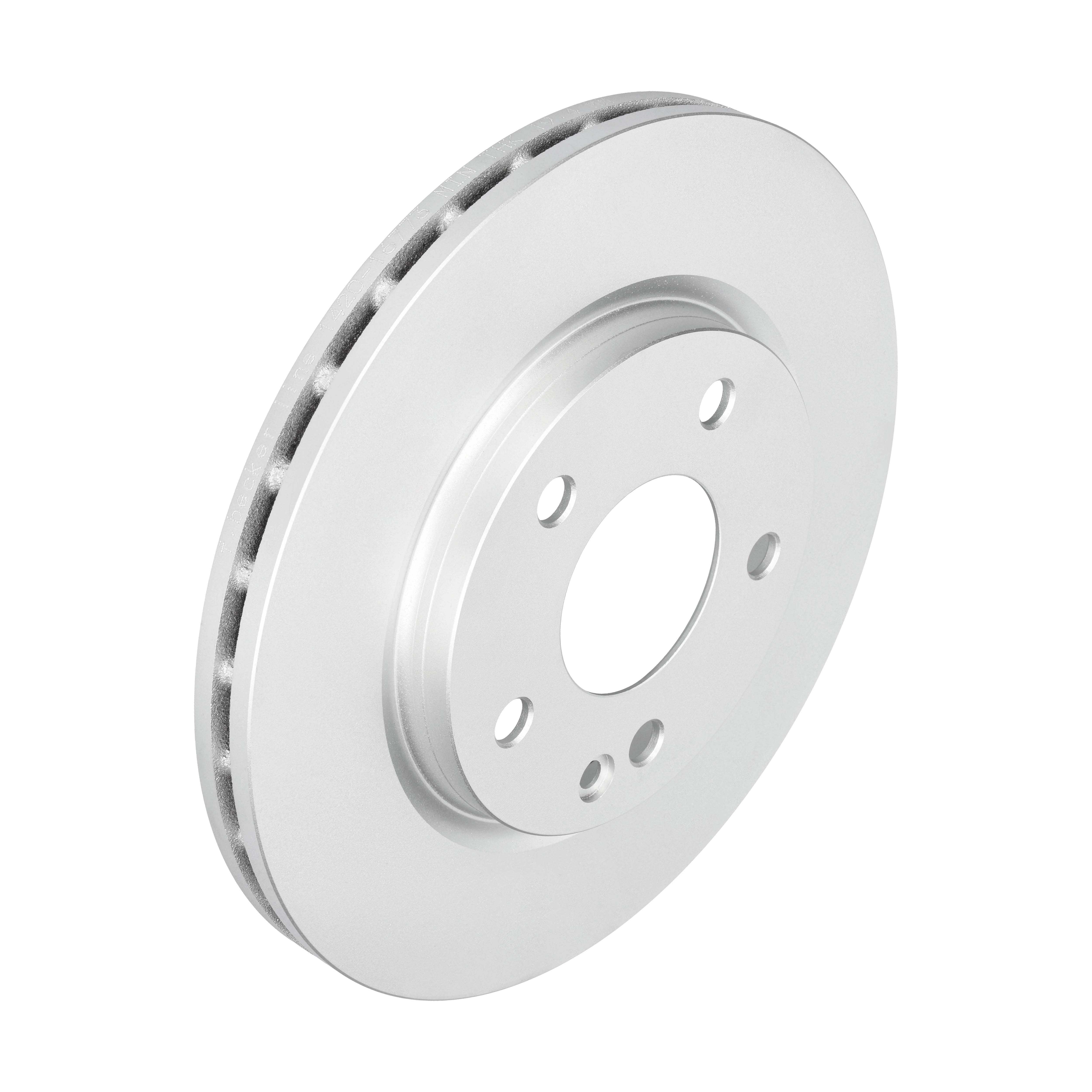 F.BECKER Bremseskive 10210312 ventileret 270mm 22mm for MERCEDES-BENZ