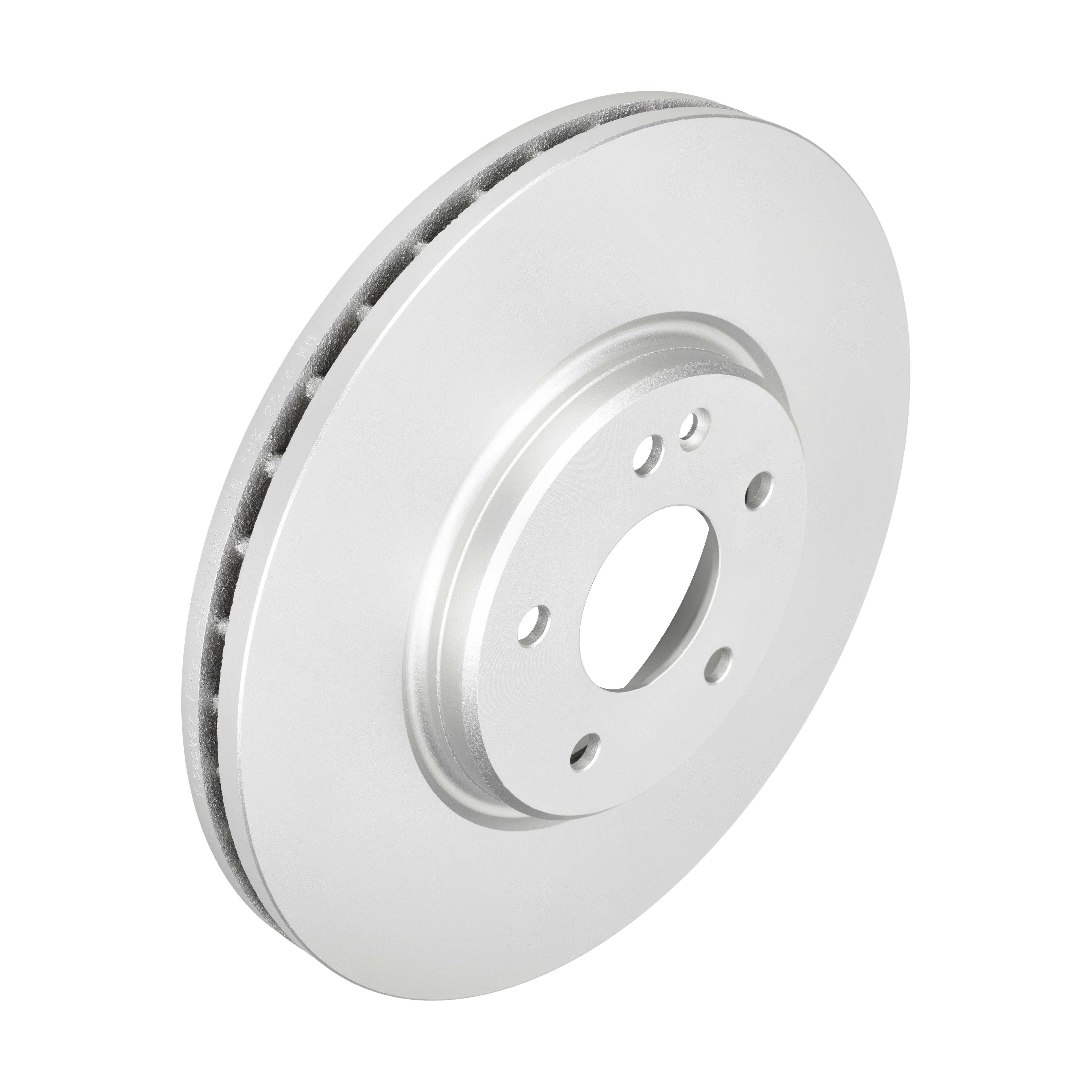 F.BECKER Bremseskive 10210472 ventileret 316mm 28mm for MERCEDES-BENZ
