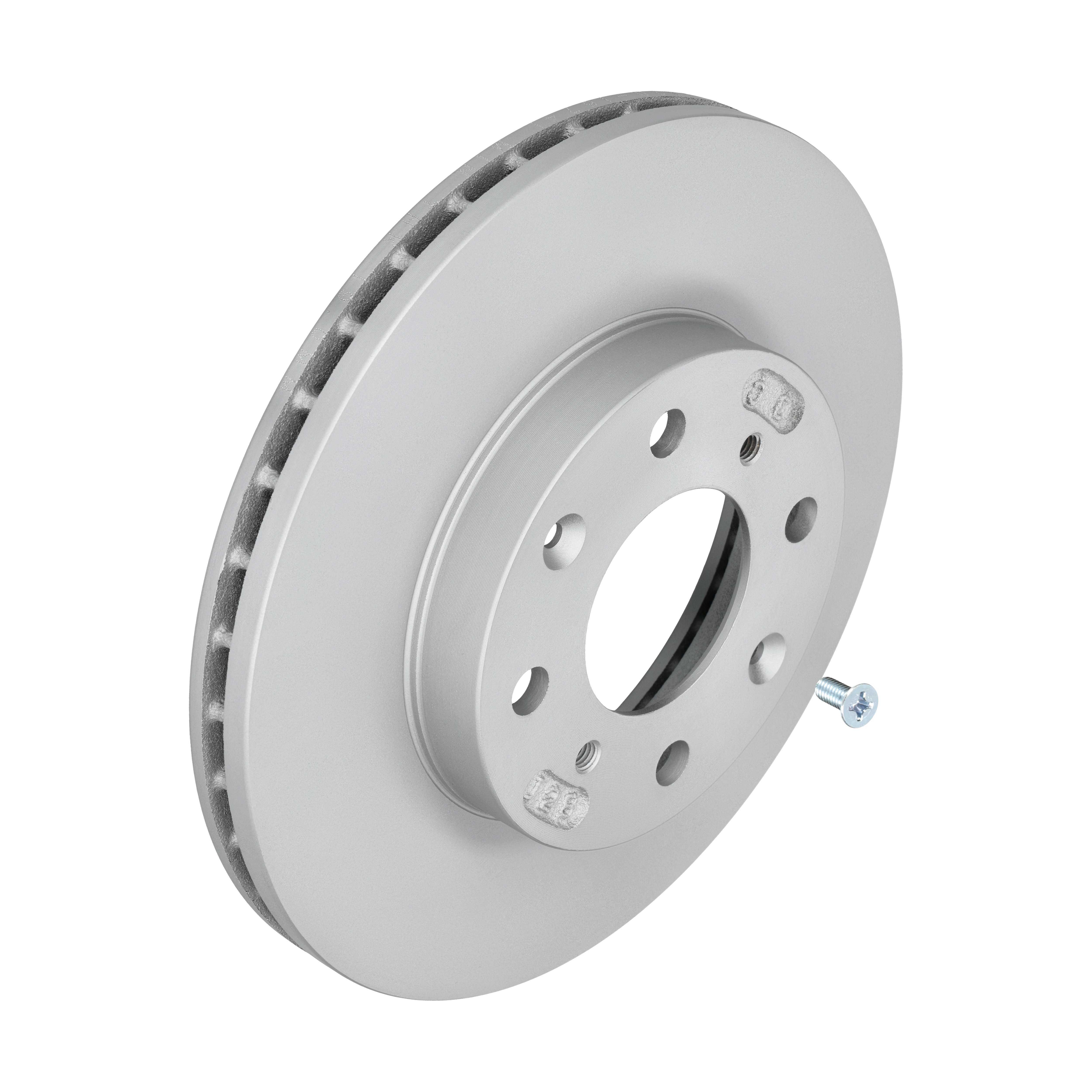 F.BECKER Bremseskive 10210280 ventileret 240mm 21mm for HONDA