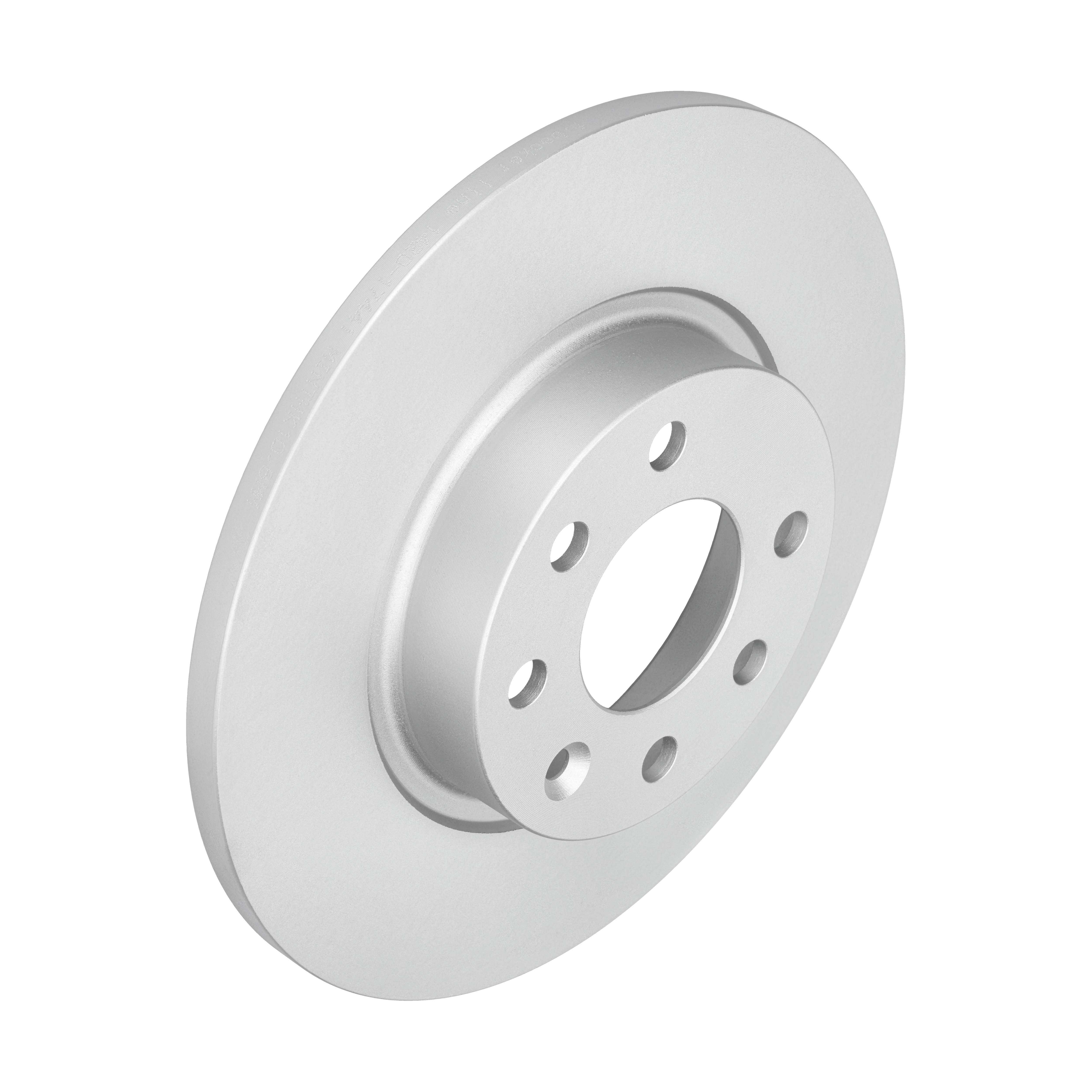 F.BECKER Bremseskive 10210596 fuld 260mm 12mm for VOLVO