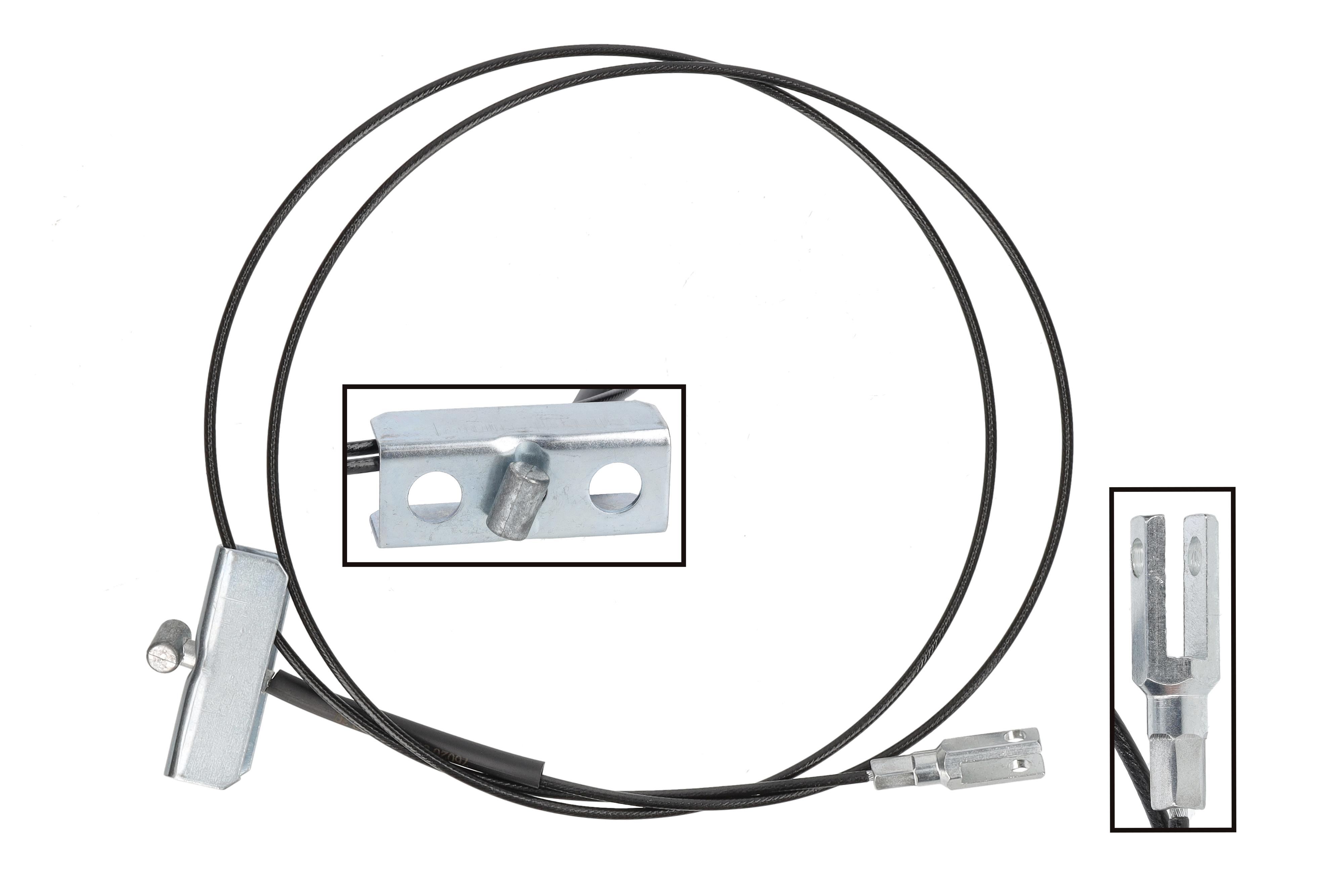F.BECKER Håndbremsekabel 11810624 midten for OPEL FIAT RENAULT