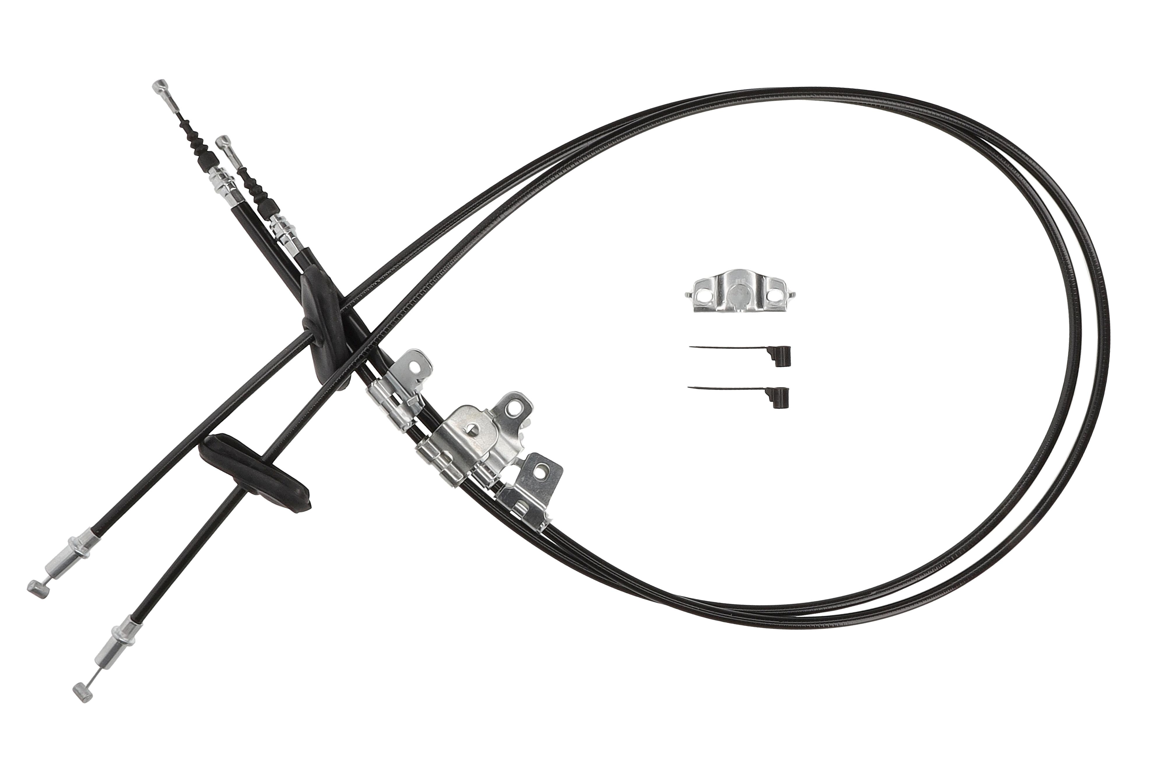 F.BECKER Håndbremsekabel 11810626 bagved til højre for OPEL CHEVROLET