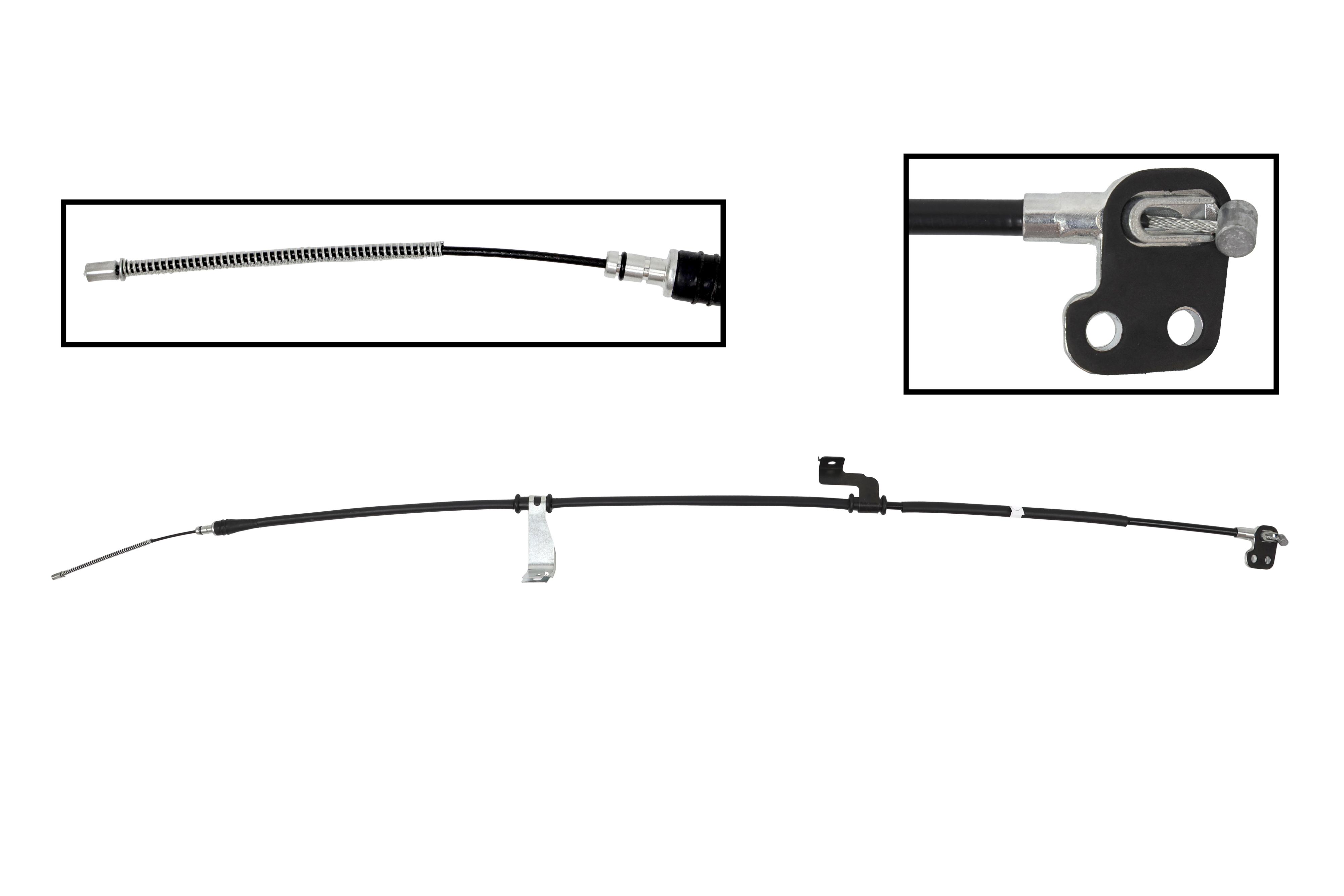F.BECKER Håndbremsekabel 11810642 bagved til højre for HYUNDAI