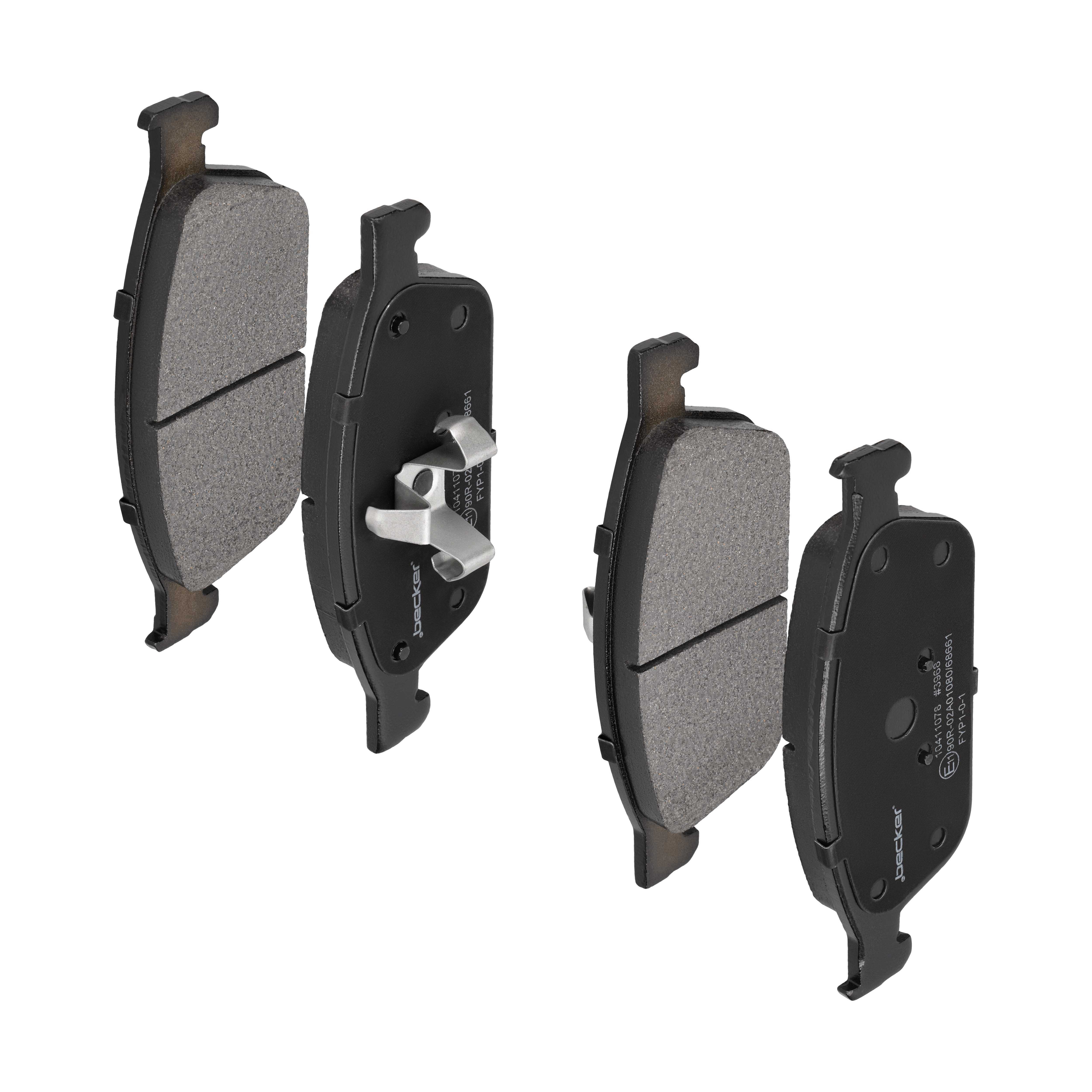 F.BECKER Bremseklodser 10411078 for FORD FORD USA