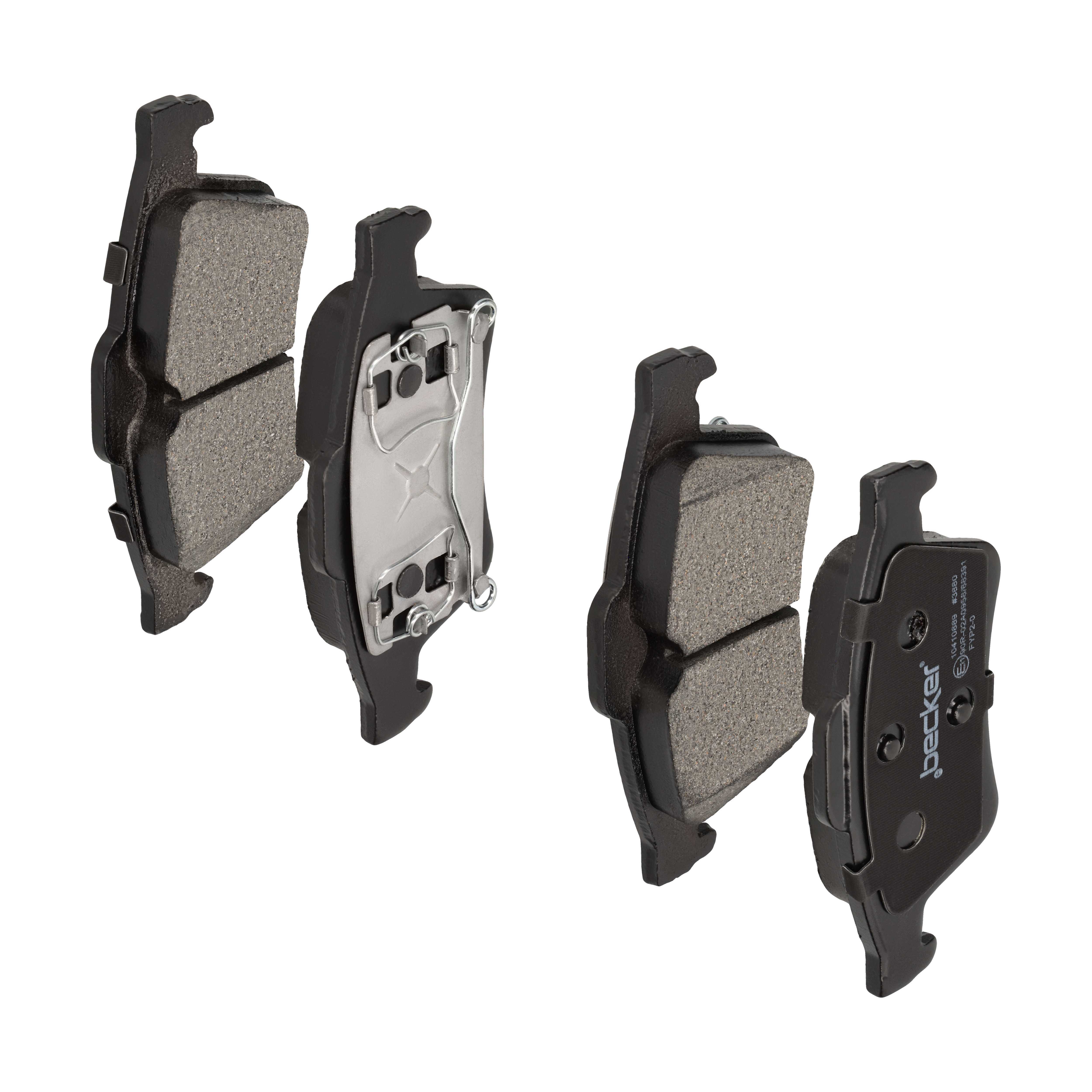 F.BECKER Bremseklodser 10410889 for FORD OPEL VOLVO SAAB VAUXHALL RENAULT NISSAN