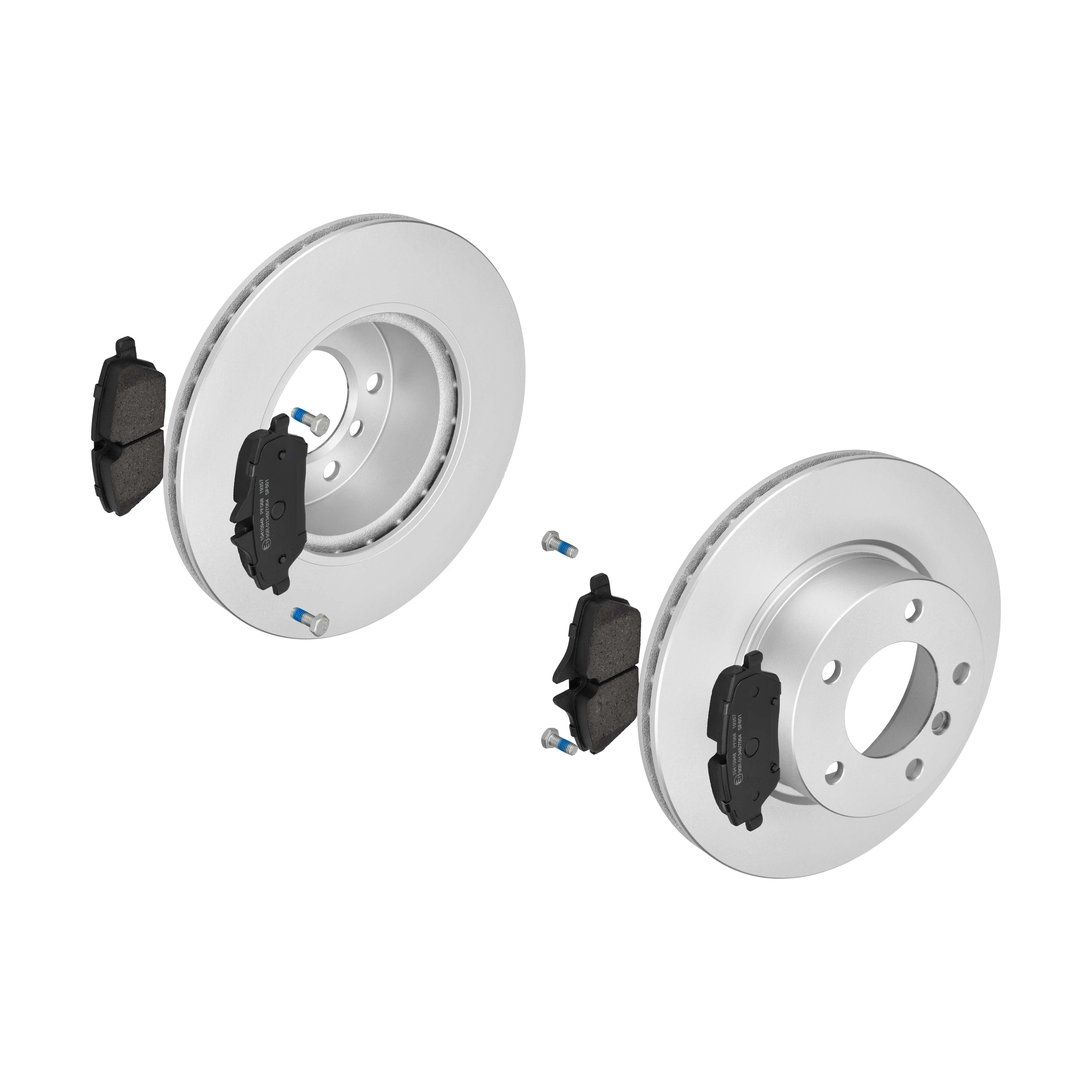 F.BECKER Bremsesæt, skivebremser 13810223 foraksel ventileret 292mm 22mm for BMW