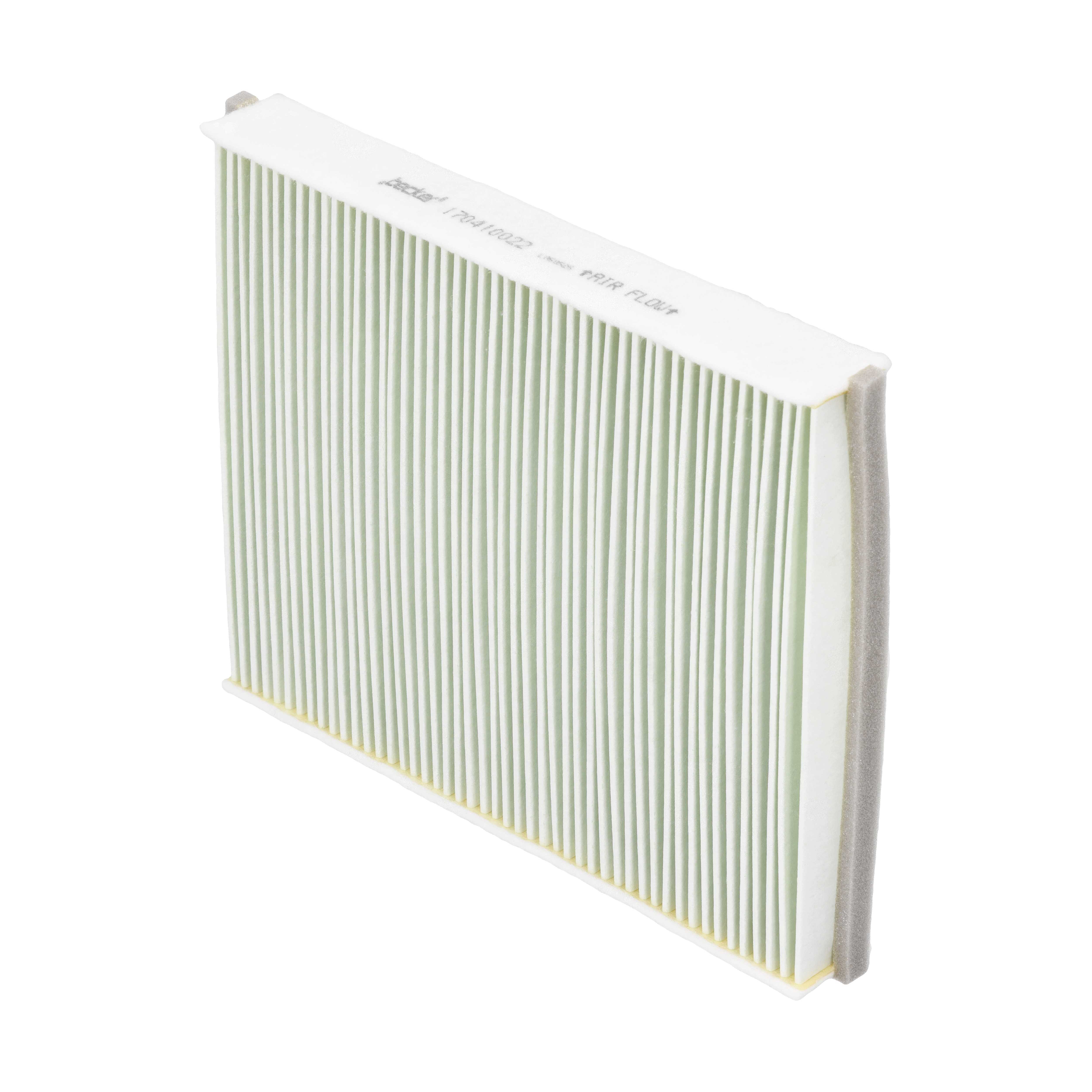 F.BECKER Kabineluftfilter 170410022 under midterkonsollen for FORD VOLVO