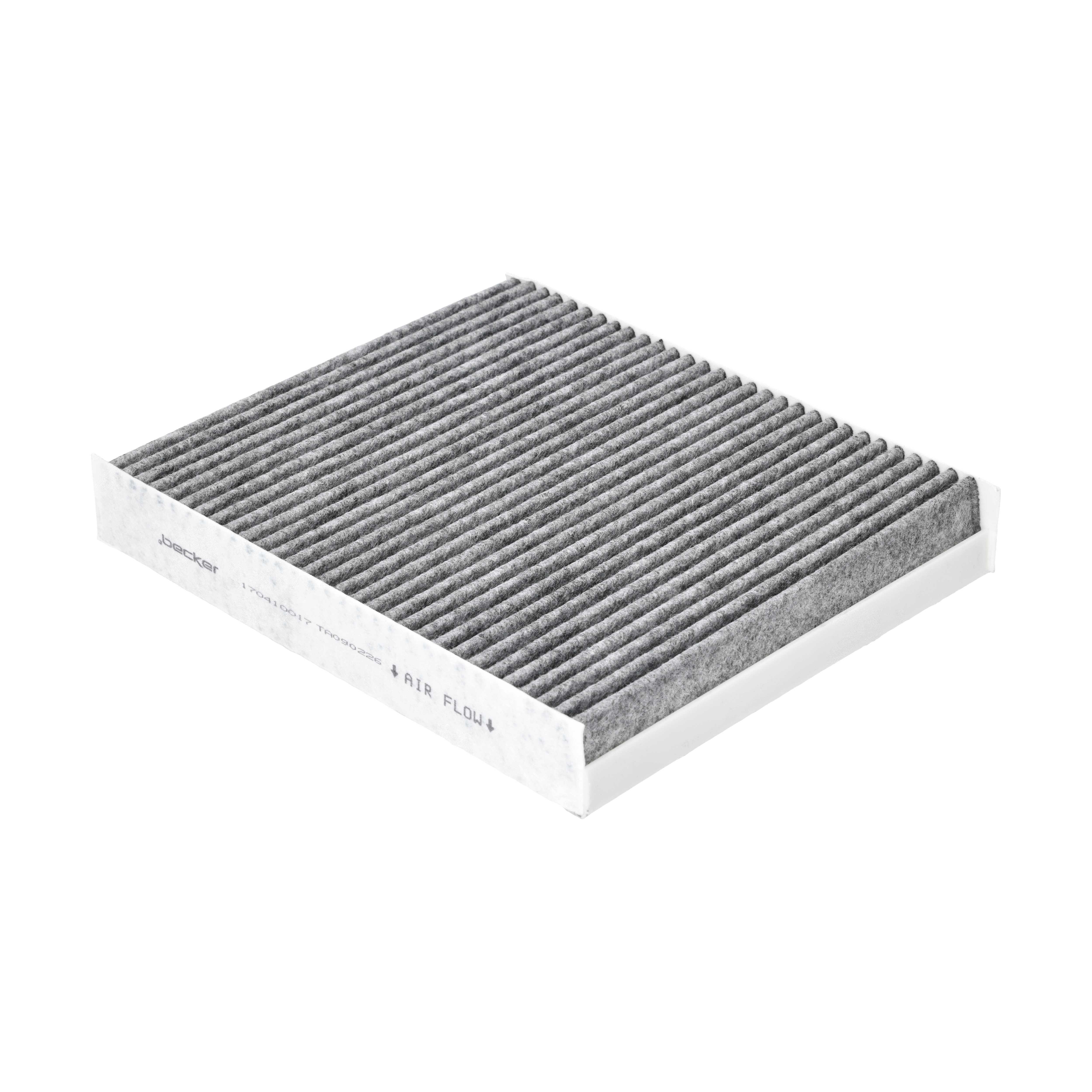 F.BECKER Kabineluftfilter 170410017 bag ved handskerummet for VAUXHALL SAAB CHEVROLET GENERAL MOTORS