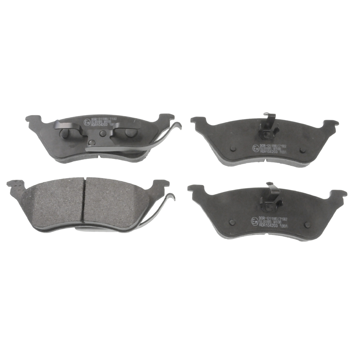 BLUE PRINT Bremseklodser ada104203 bagaksel for DODGE CHRYSLER