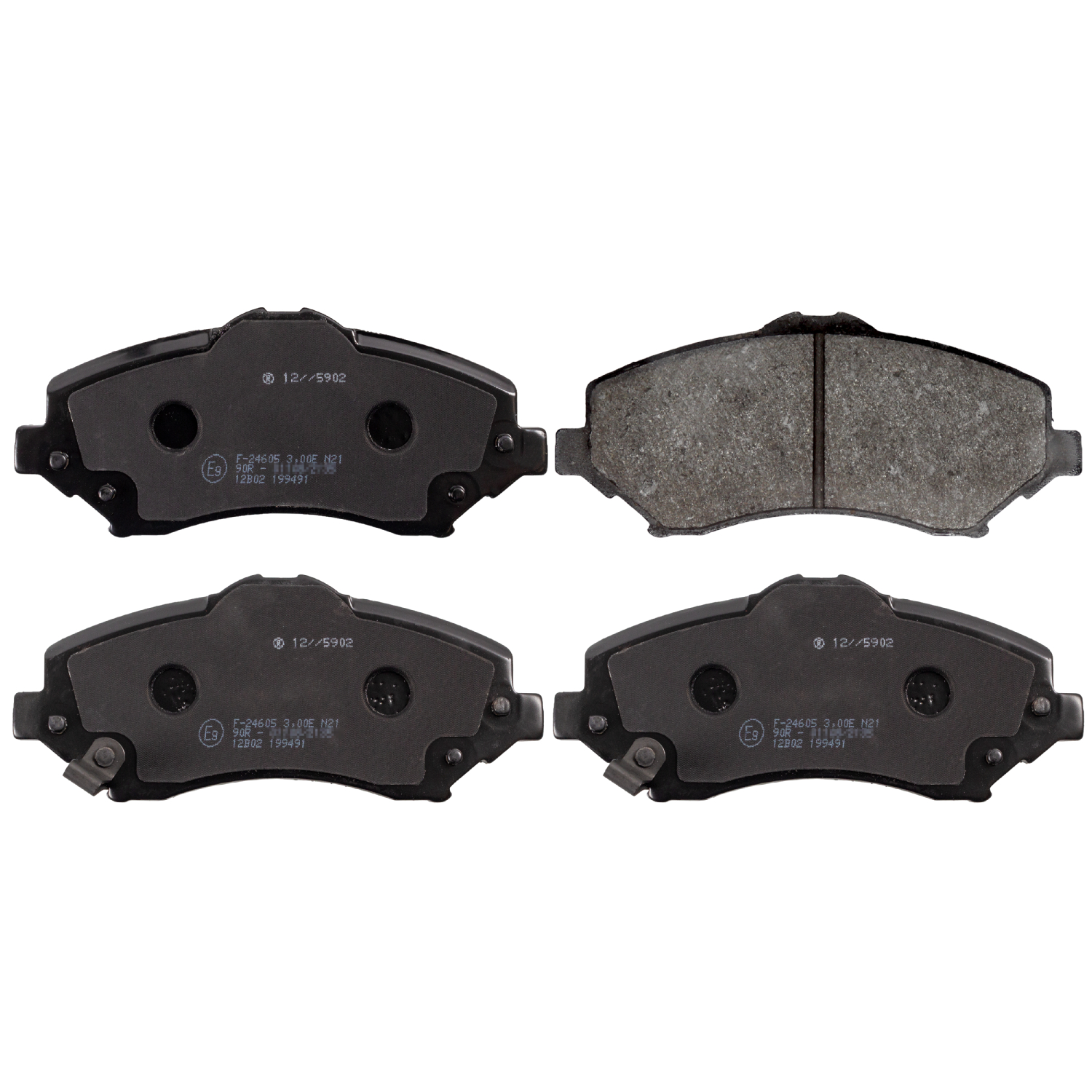 BLUE PRINT Bremseklodser ada104213 foraksel for FIAT JEEP DODGE VW