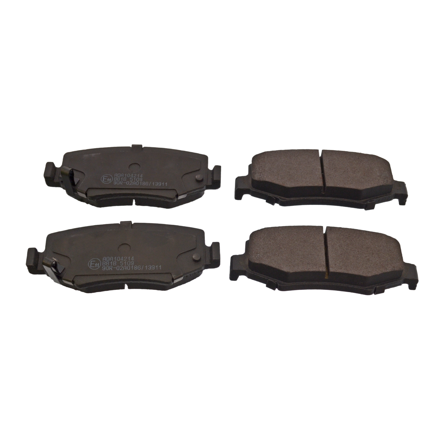 BLUE PRINT Bremseklodser ada104214 bagaksel for DODGE JEEP