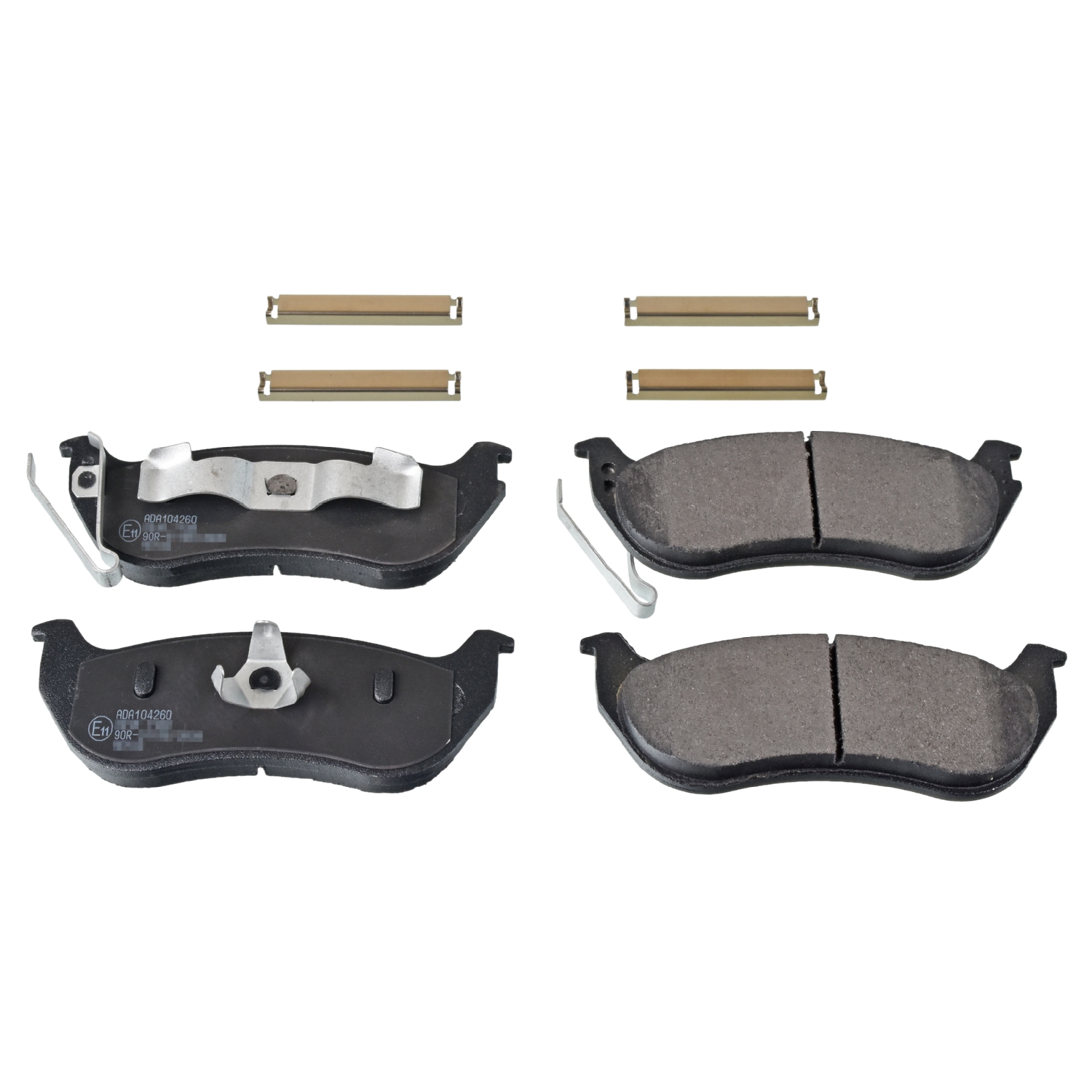 BLUE PRINT Bremseklodser ada104260 bagaksel for CHRYSLER JEEP