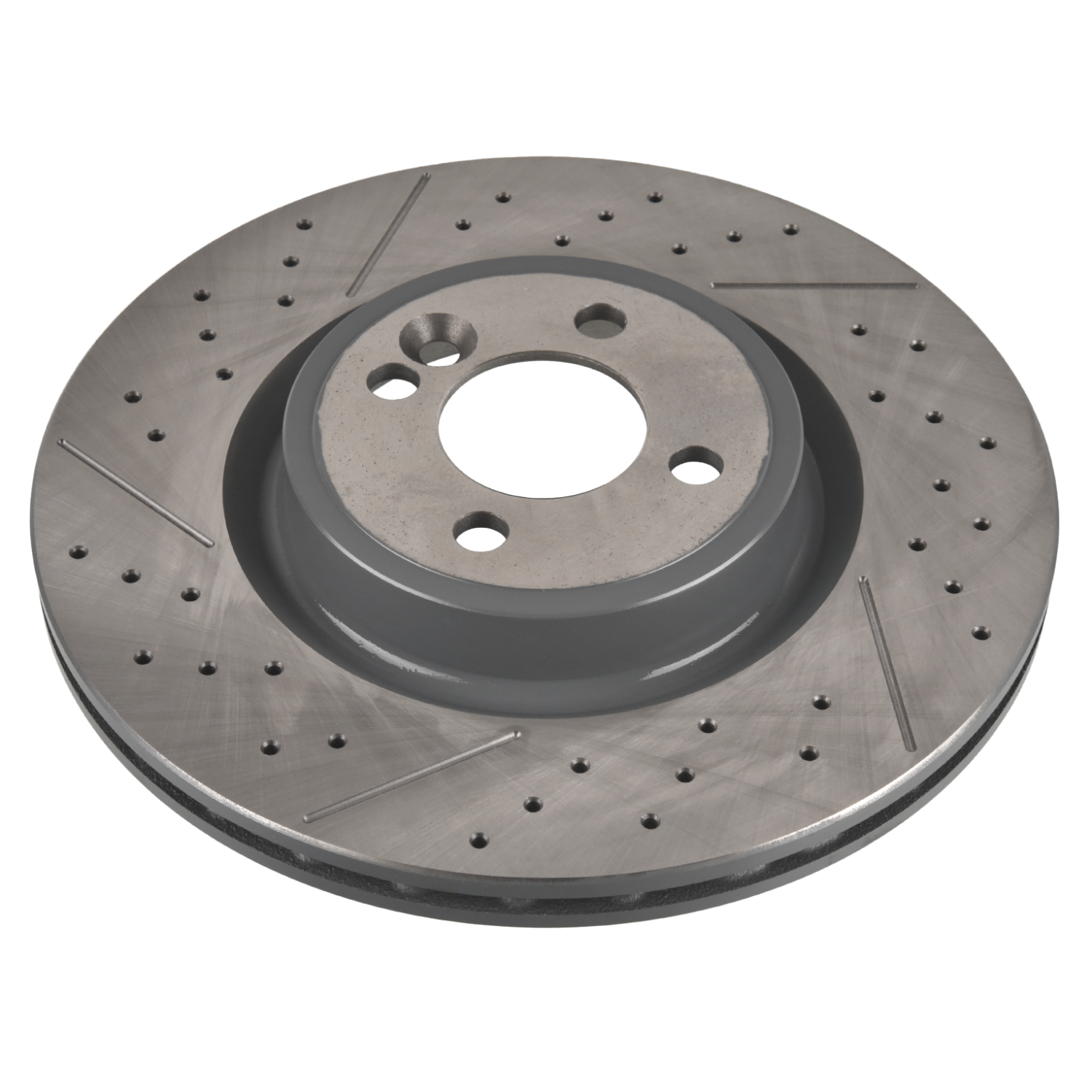 BLUE PRINT Bremseskive adb114317 foraksel perforeret 316mm for MINI