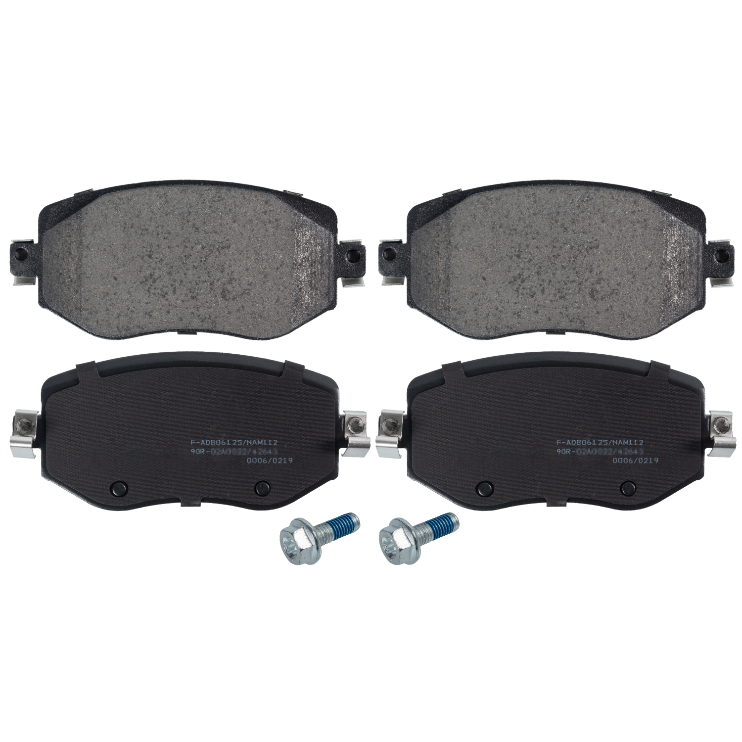 BLUE PRINT Bremseklodser adbp420003 foraksel for RENAULT