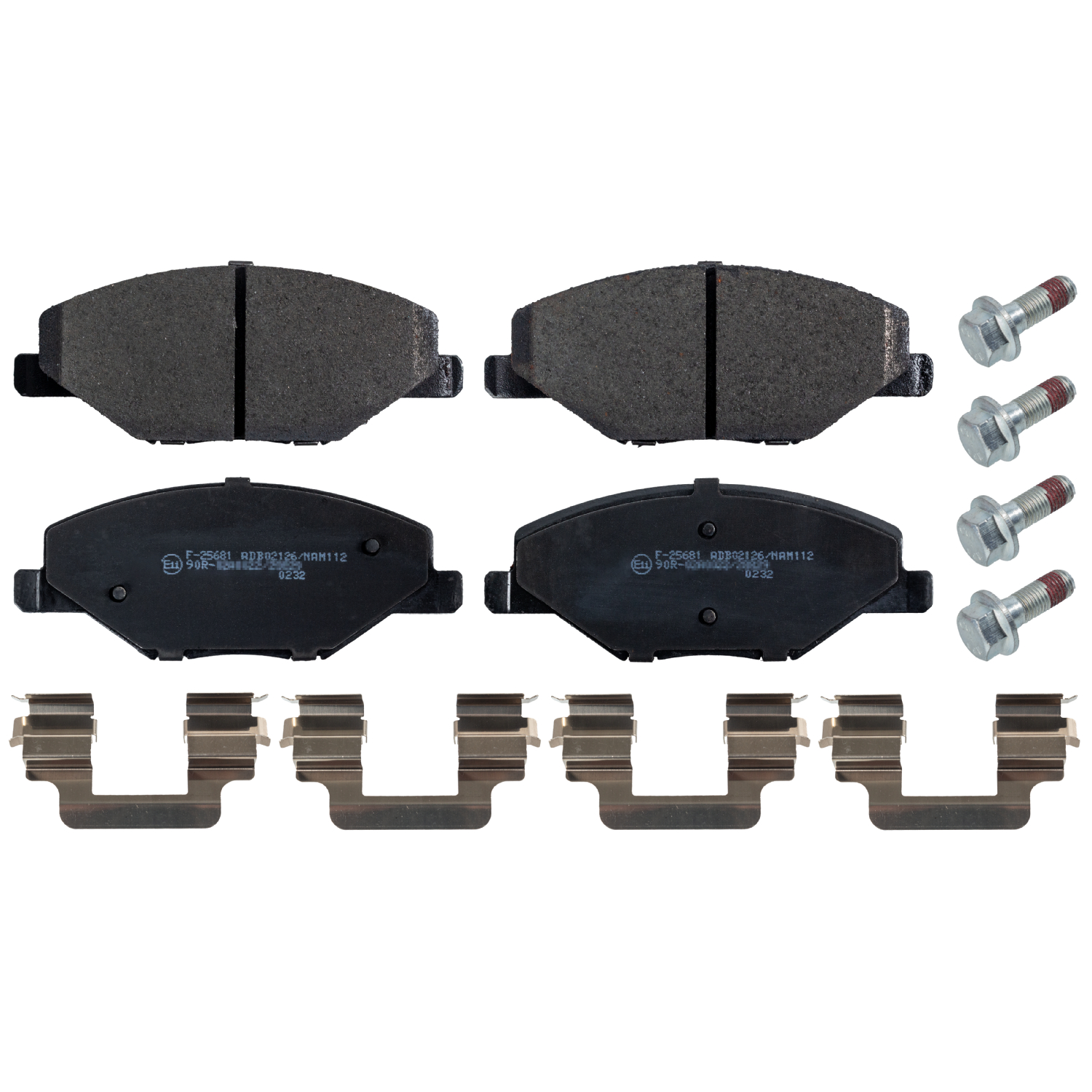 BLUE PRINT Bremseklodser adbp420007 foraksel for VW