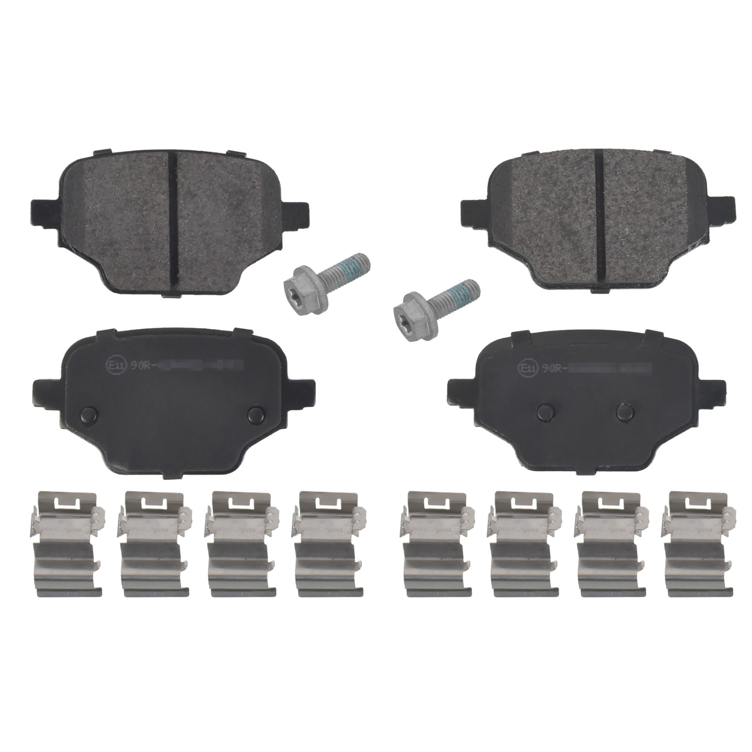 SWAG Bremseklodser 33107475 bagaksel for VAUXHALL FIAT PEUGEOT TOYOTA
