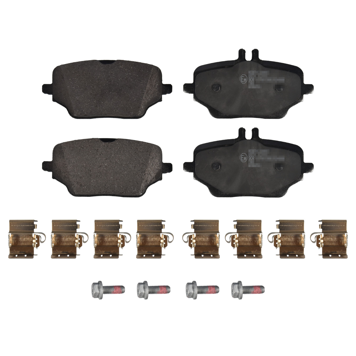 FEBI BILSTEIN Bremseklodser 176866 bagaksel for MERCEDES-BENZ
