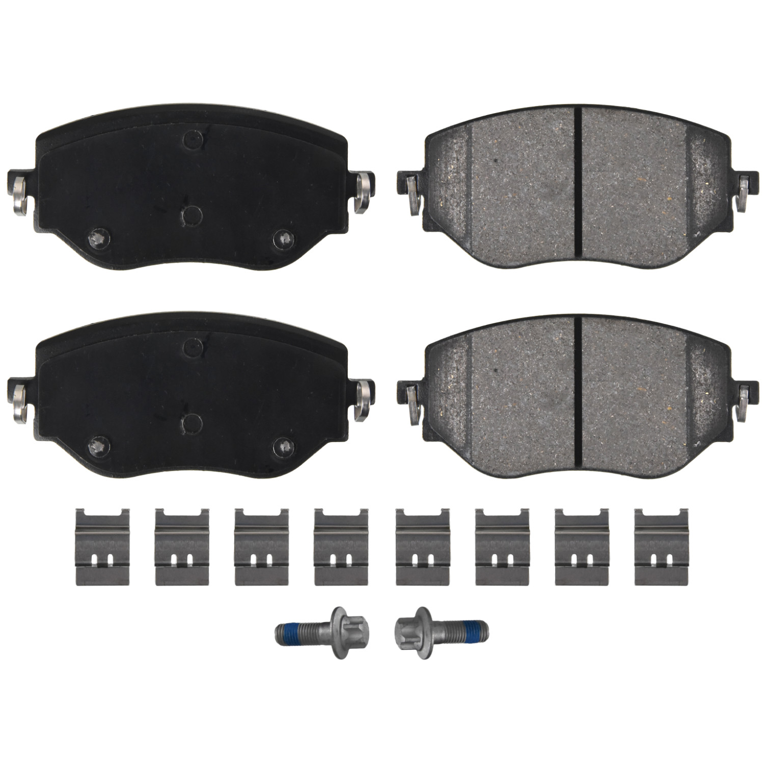 SWAG Bremseklodser 33107653 foraksel for MITSUBISHI NISSAN DACIA